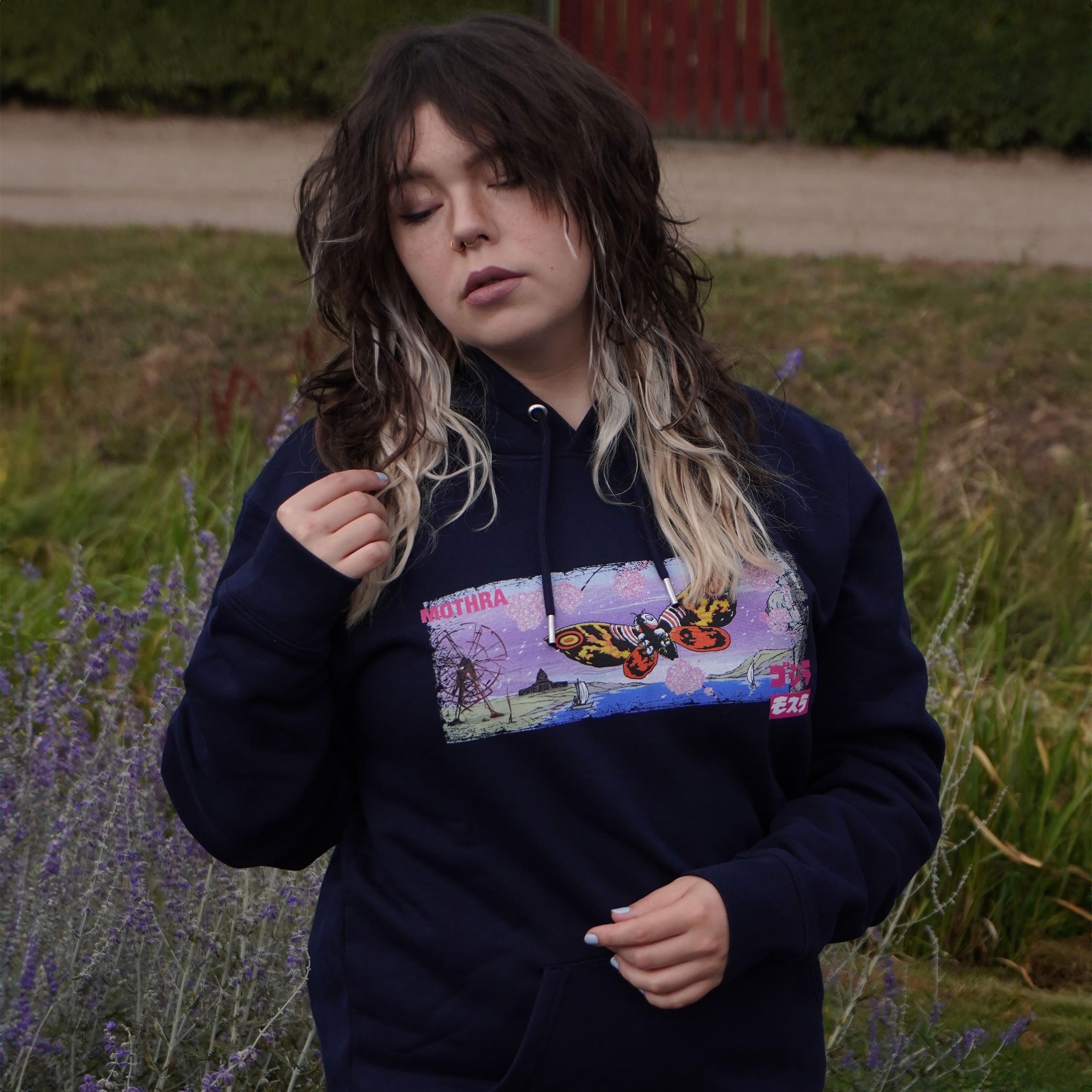 Produktbild Godzilla - Mothra Hoodie blau
