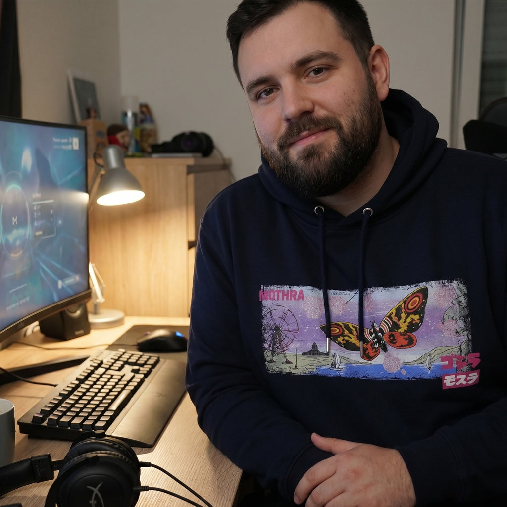 Produktbild Godzilla - Mothra Hoodie blau