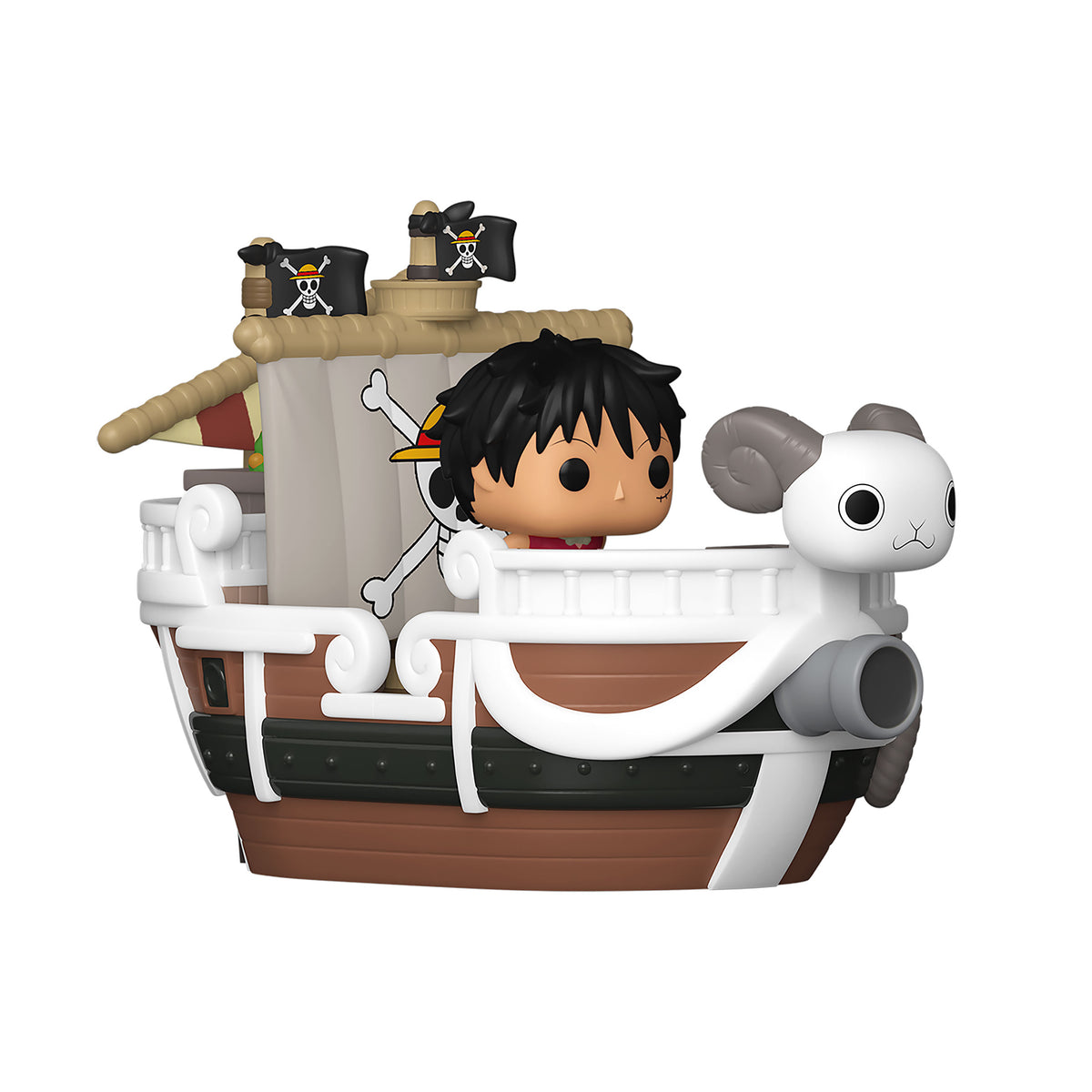 Produktbild One Piece - Going Merry mit Luffy Funko Bitty Pop Ride Figurenset