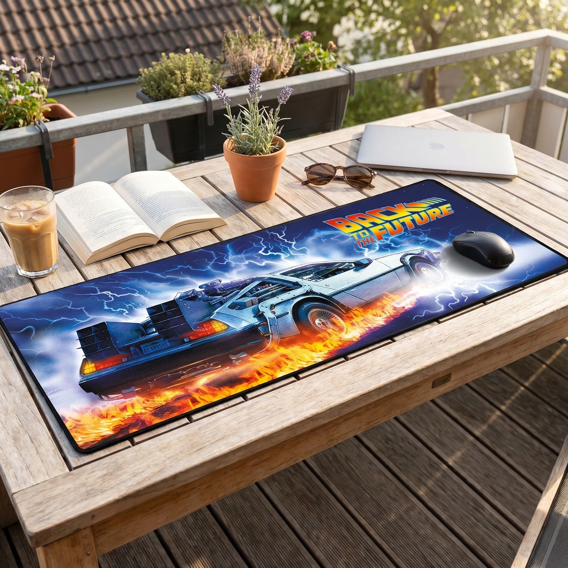 Produktbild Zurück in die Zukunft - DeLorean Mousepad