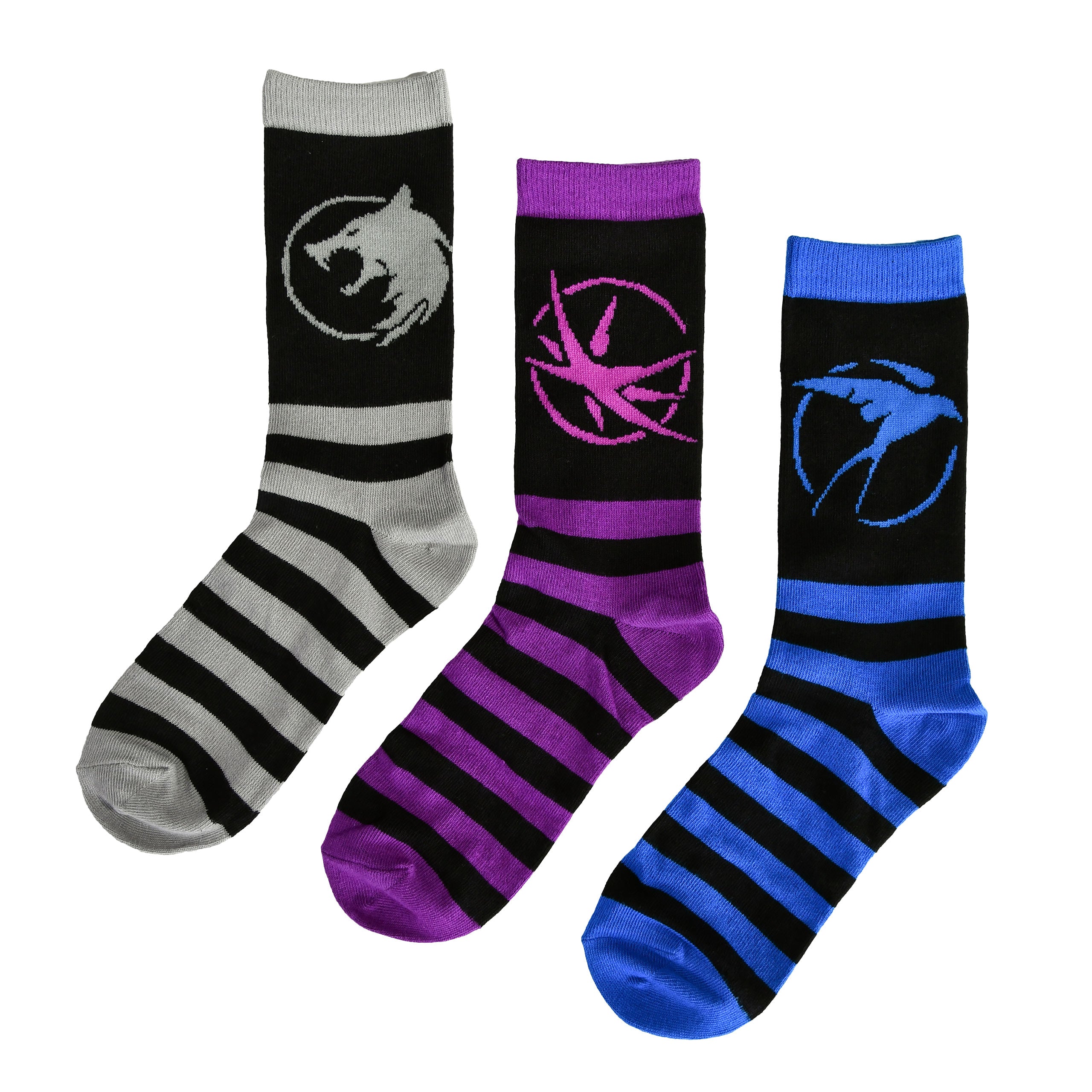 Produktbild The Witcher - Symbols Socken 3er Set in Geschenkbox