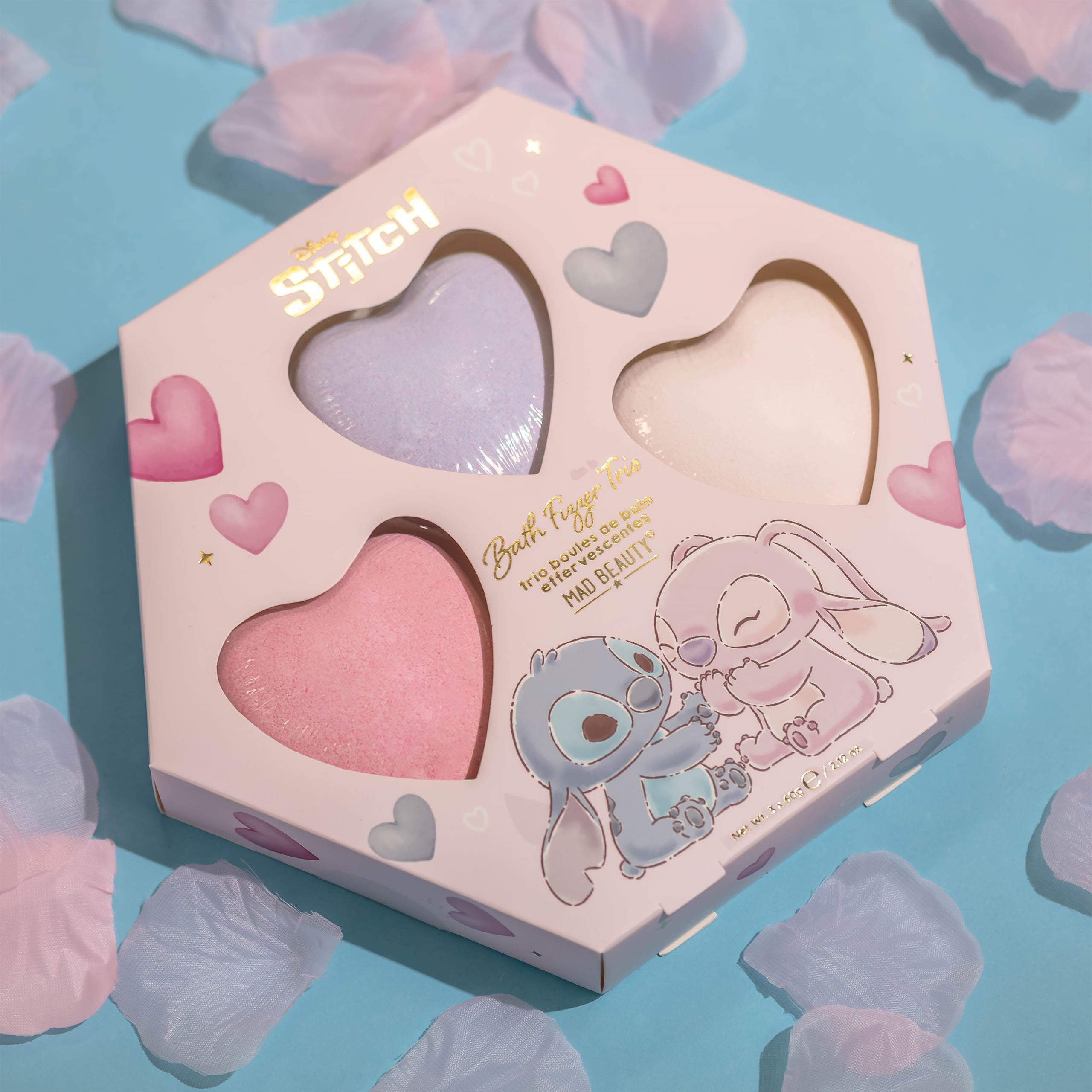 Produktbild Lilo & Stitch - Angel und Stitch Badefizzer 3er Set