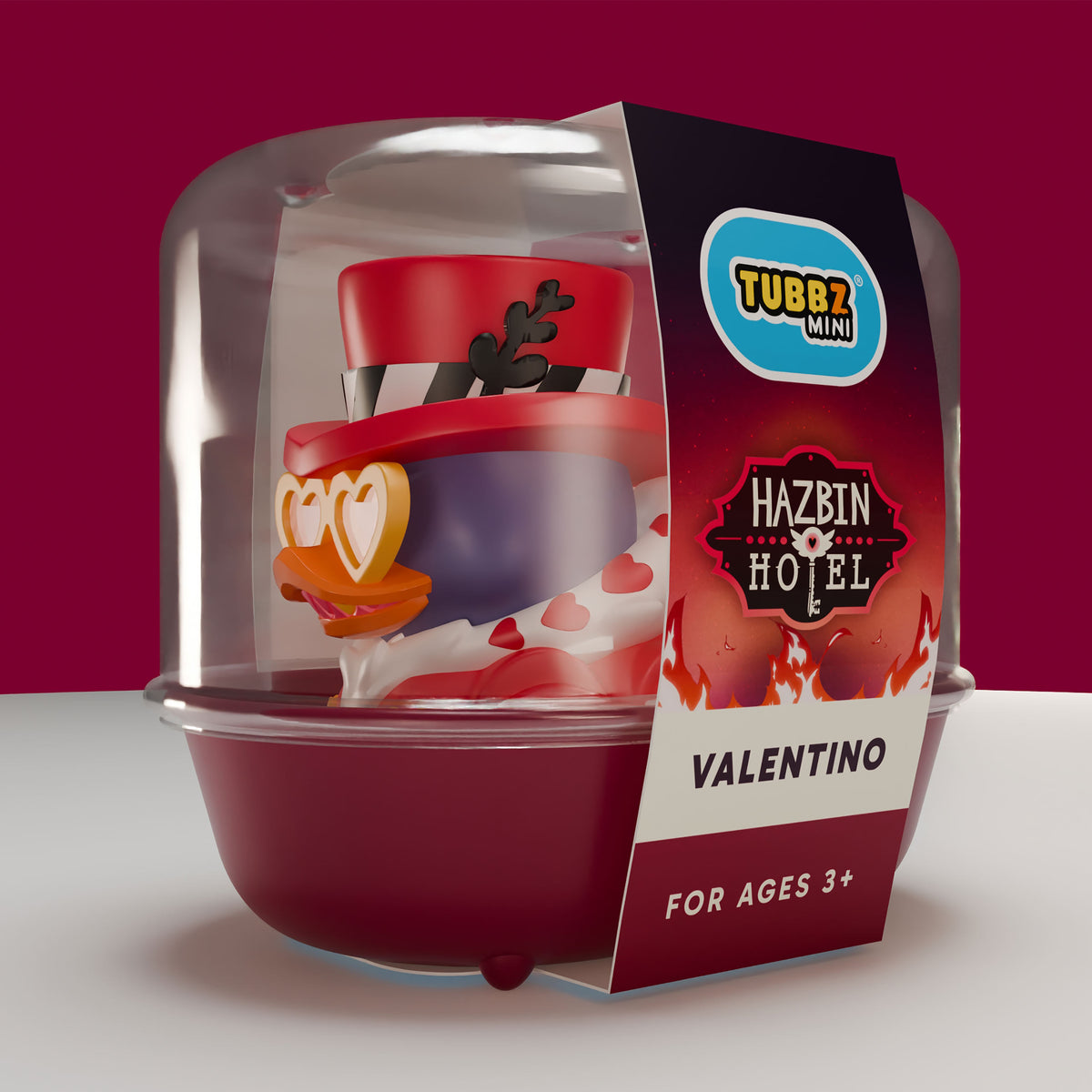 Produktbild Hazbin Hotel - Valentino Mini TUBBZ Deko Ente