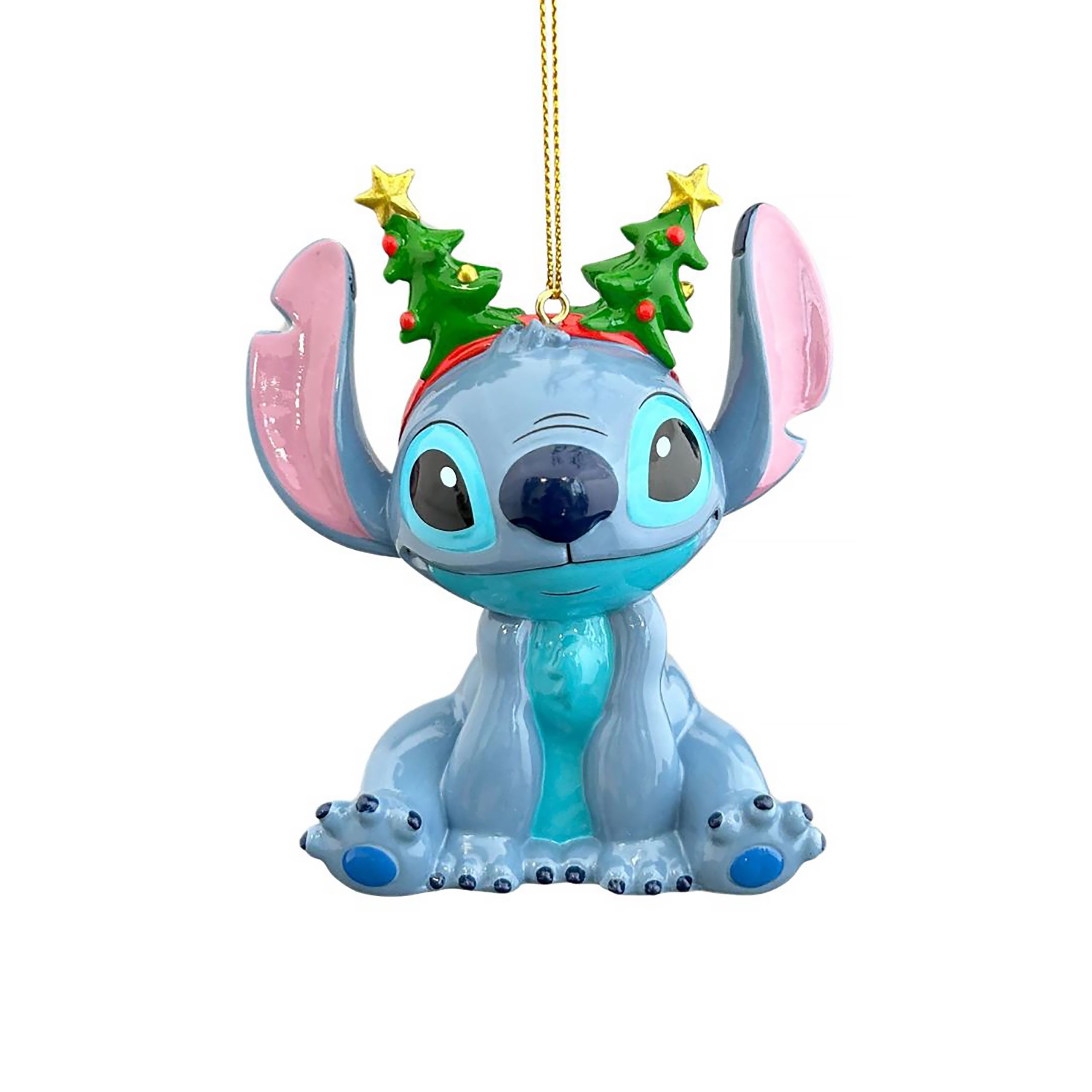 Produktbild Stitch mit Haarreifen Weihnachtsbaum-Schmuck - Lilo & Stitch
