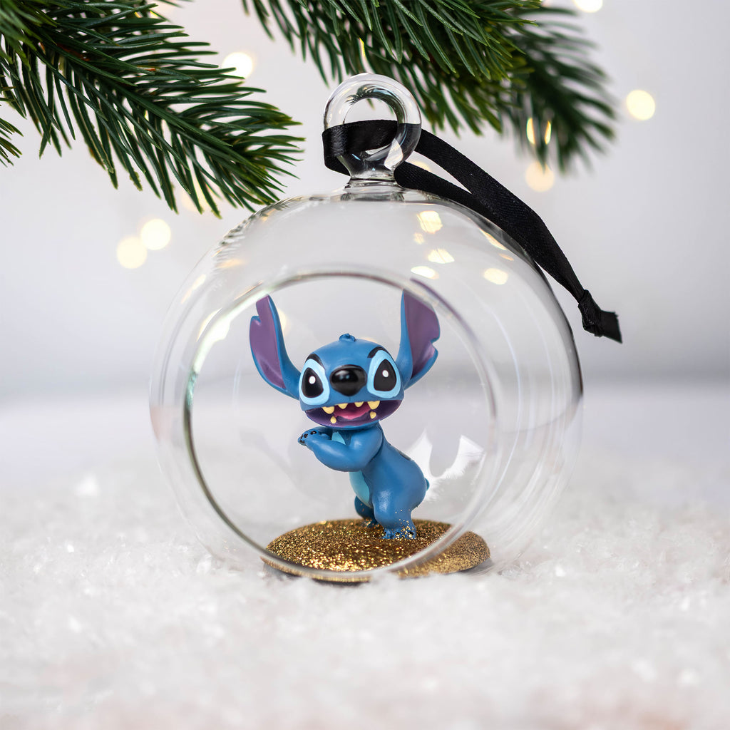 Produktbild Stitch Weihnachtsbaumkugel offen - Lilo & Stitch