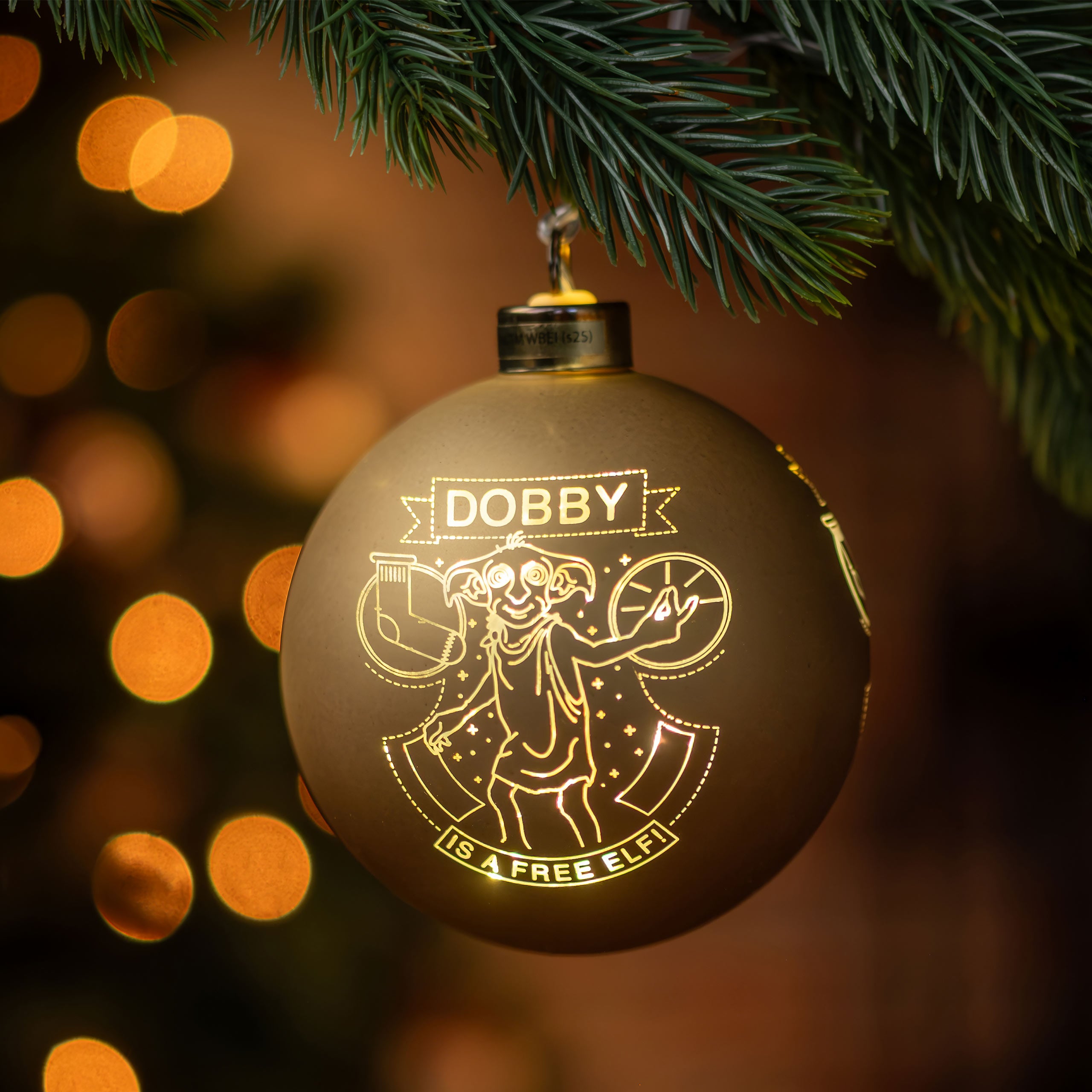 Produktbild Harry Potter - Dobby Weihnachtsbaumkugel mit Licht