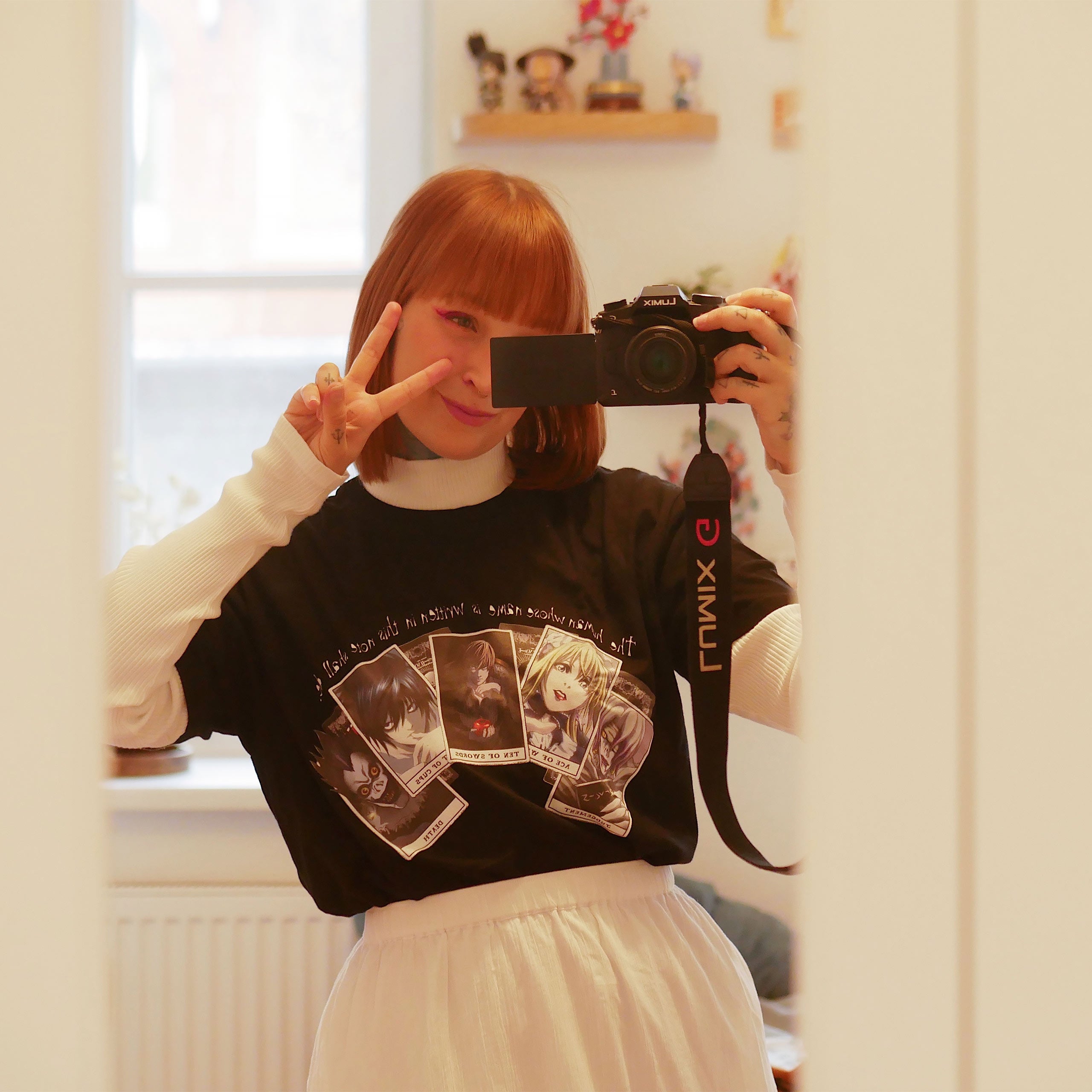 Produktbild Death Note - Playing Cards T-Shirt schwarz