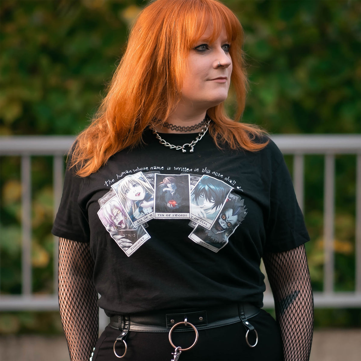 Produktbild Death Note - Playing Cards T-Shirt schwarz