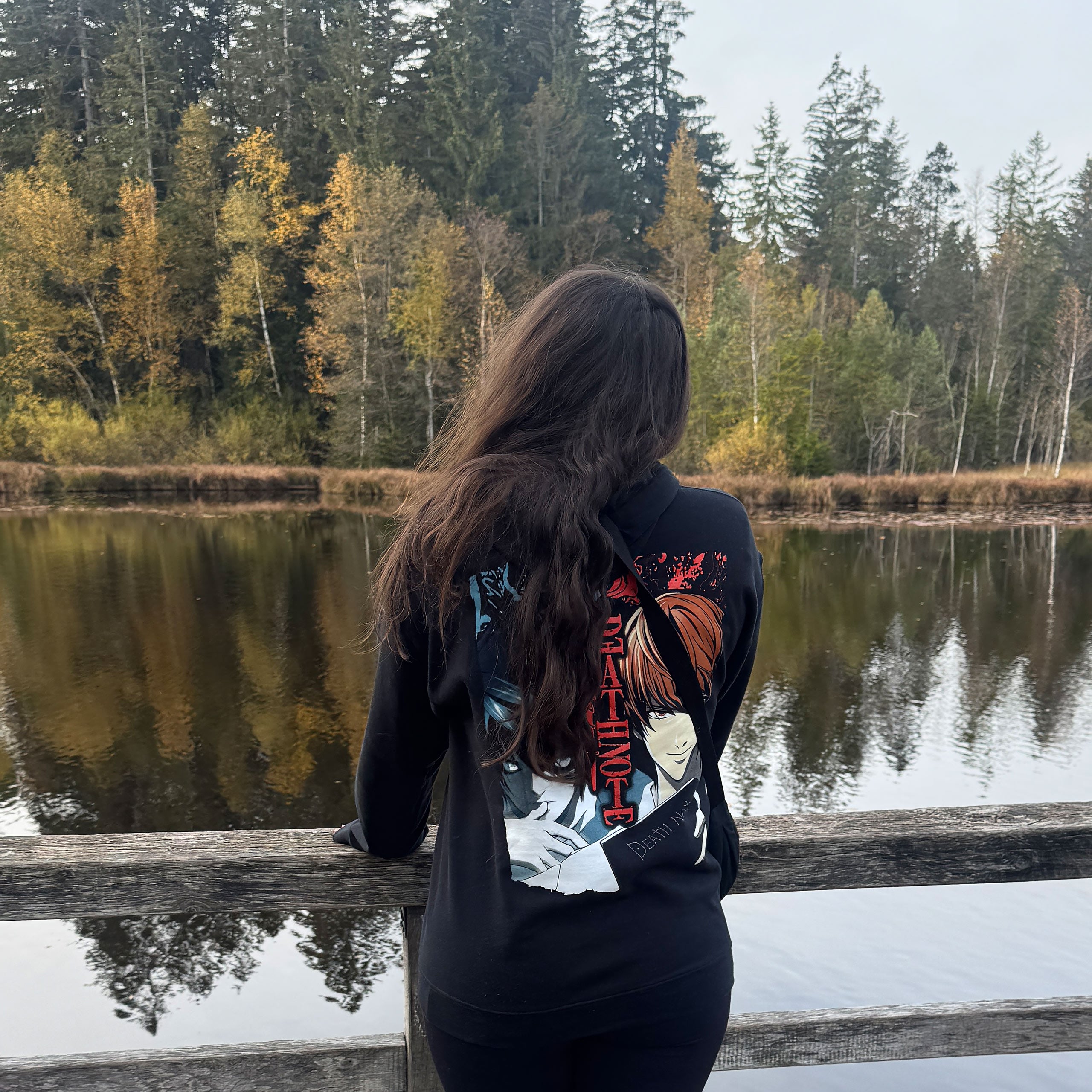 Produktbild Death Note - Paranormal Hoodie schwarz