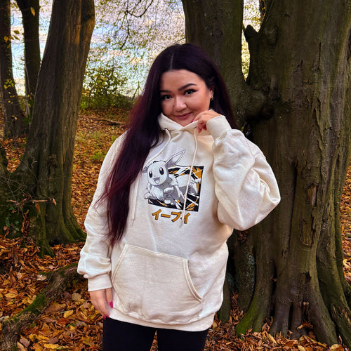 Product image Pokémon - Eevee Evolution Katakana Hoodie