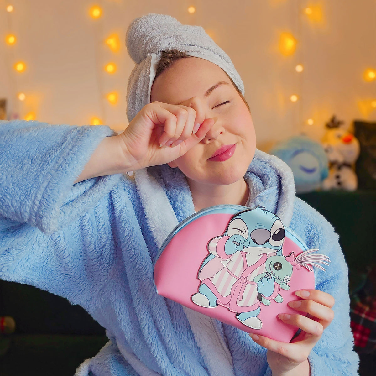 Produktbild Stitch mit Schrulle Kosmetiktasche - Lilo & Stitch