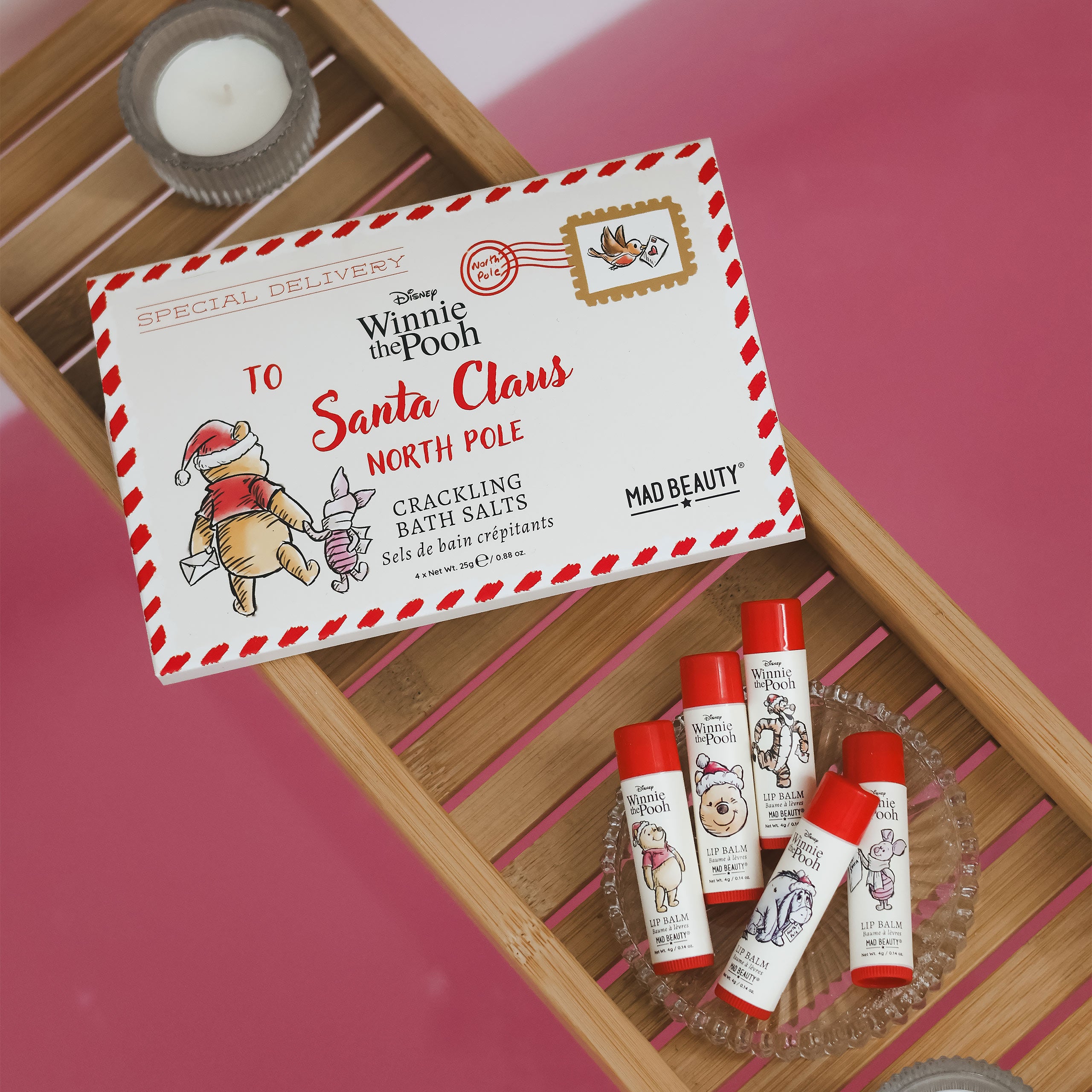 Produktbild Winnie Puuh - X-mas Lippenbalsam 5er Set