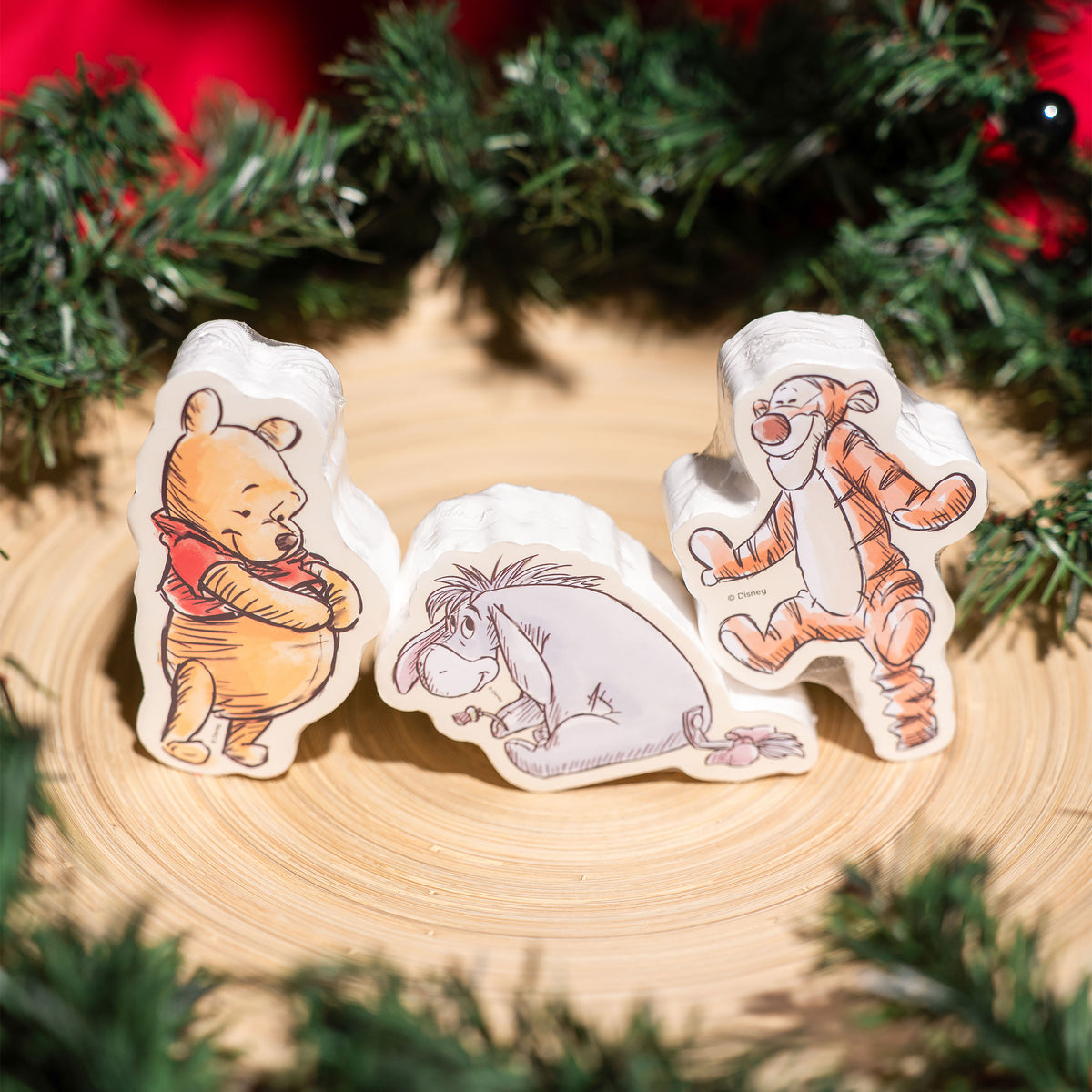 Produktbild Winnie Puuh - X-mas Badefizzer 3er Set