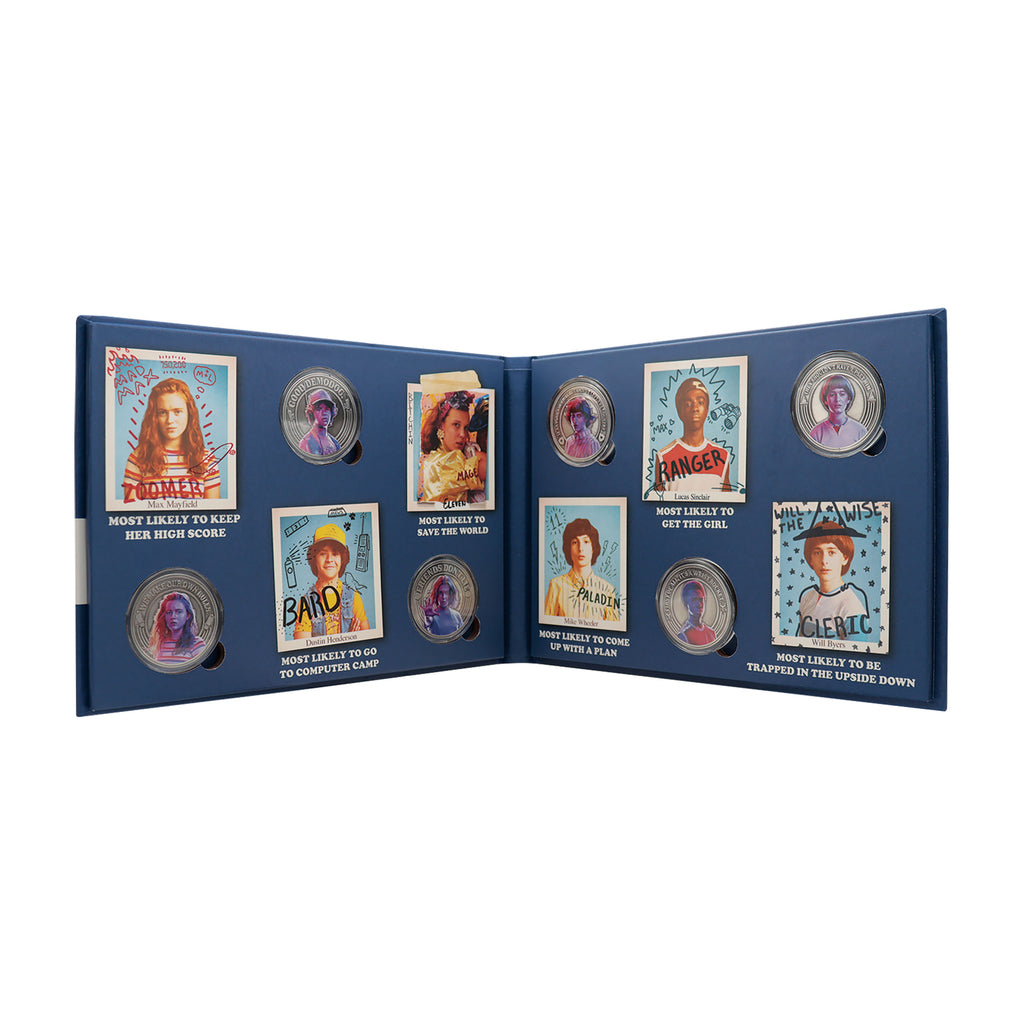 Produktbild Stranger Things - Hawkins Middle School Sammlermünzenalbum