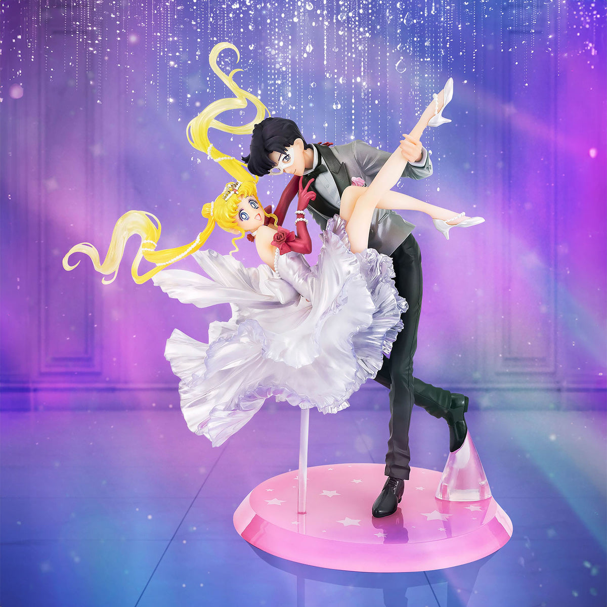 Produktbild Sailor Moon - Usagi & Tuxedo Mask Statue Moonlight Glow Edition
