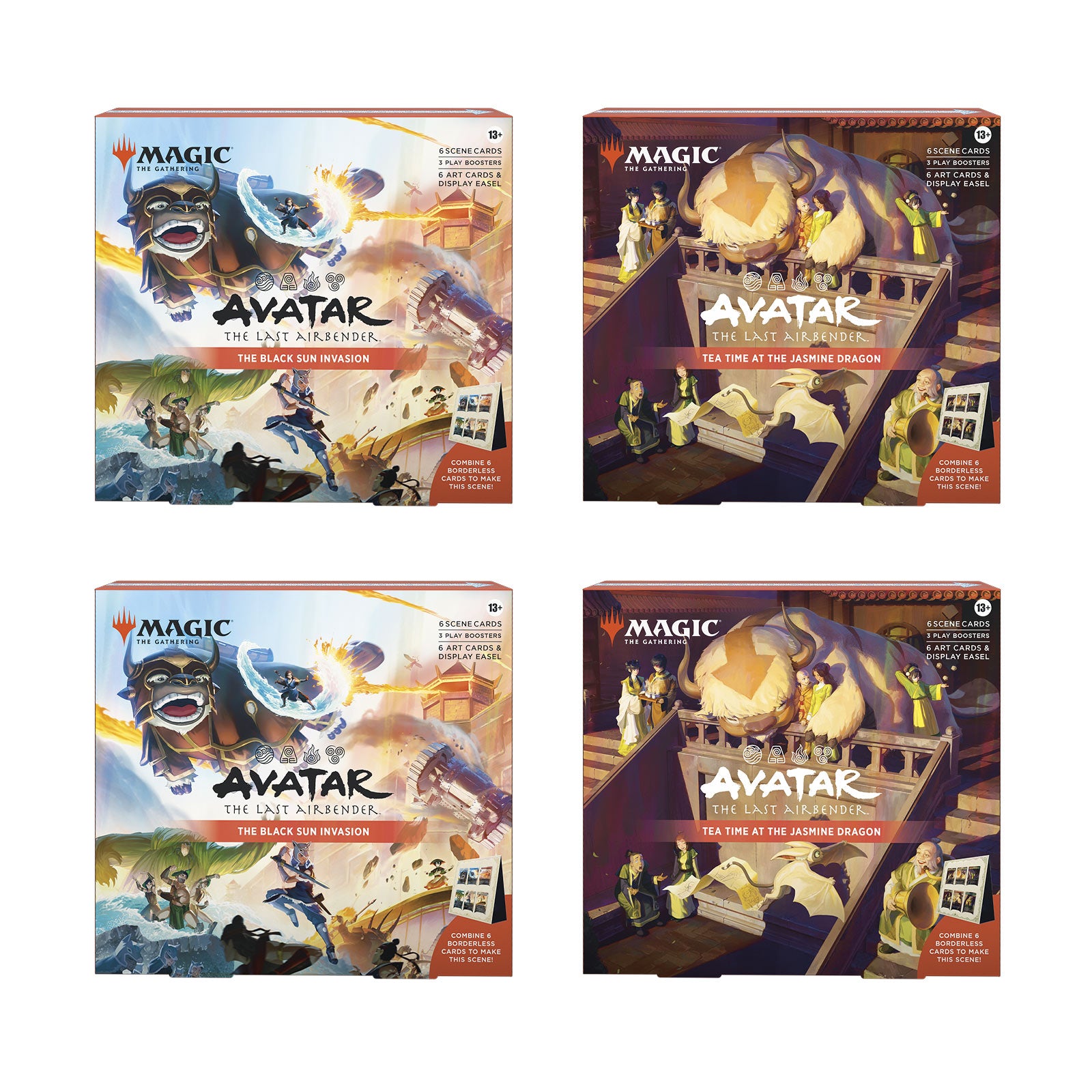 Produktbild Avatar The Last Airbender Scene Box englische Version - Magic The Gathering Display
