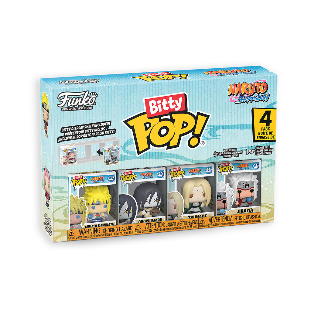 Produktbild Naruto - Battles Funko Bitty Pop 4er Figuren Set Serie 2