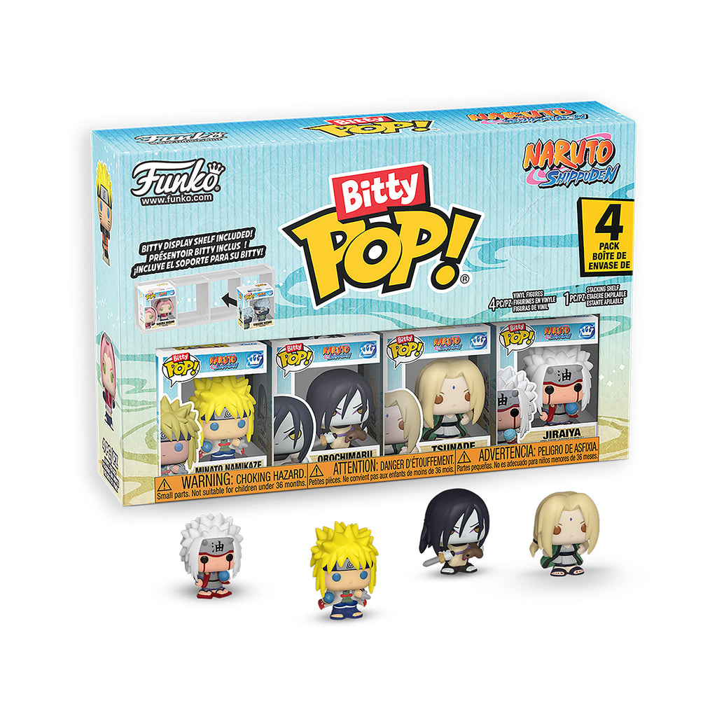 Produktbild Naruto - Battles Funko Bitty Pop 4er Figuren Set Serie 2