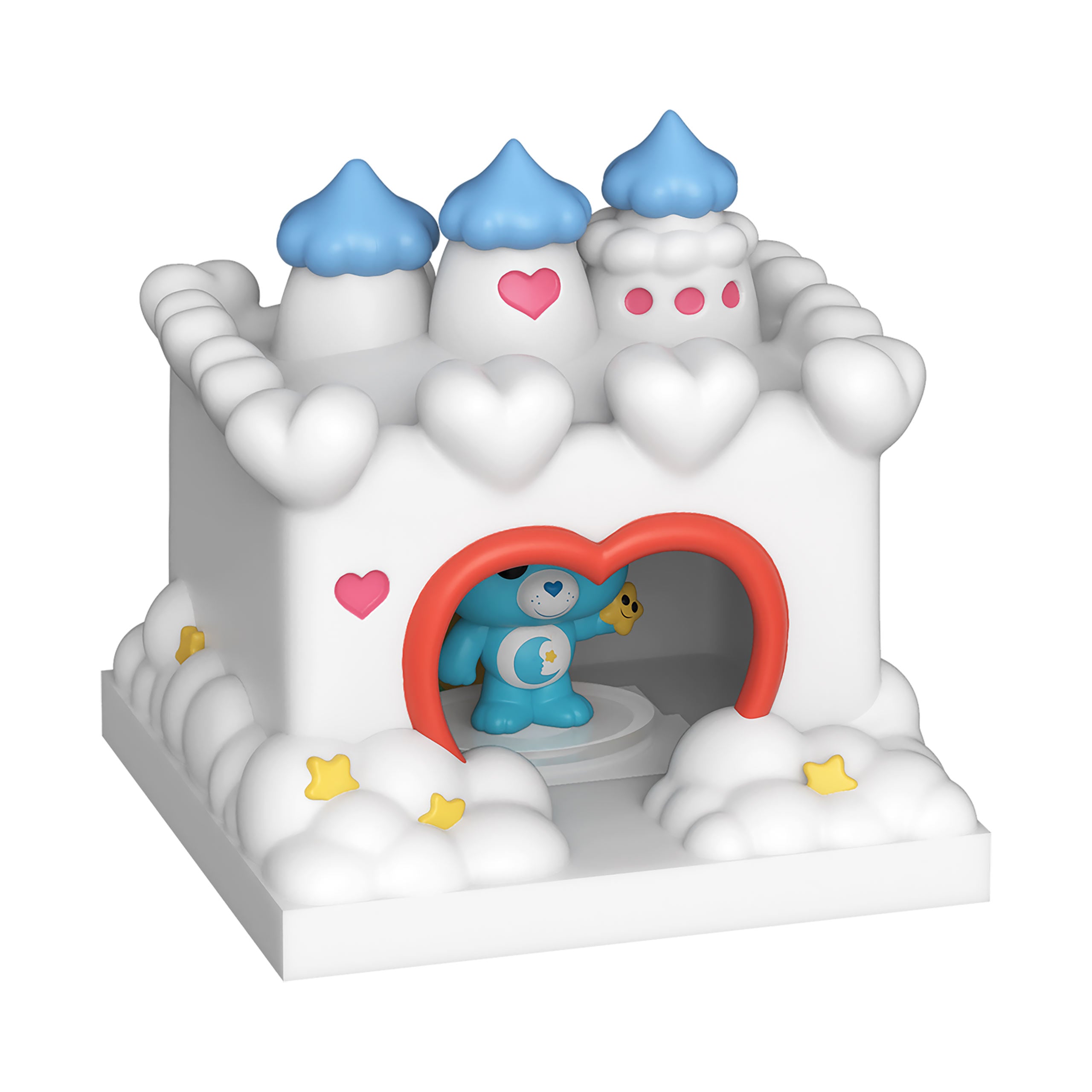 Produktbild Die Glücksbärchis - Gute-Nacht-Bär Schloss Funko Bitty Pop Town Diorama