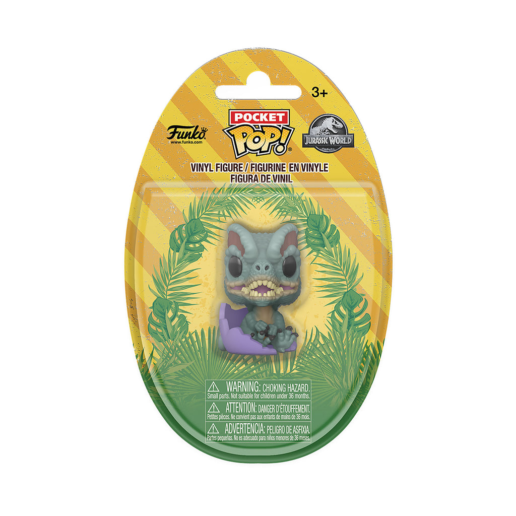 Produktbild Jurassic Park - Dilophosaurus Funko Pocket Pop Egg Figur