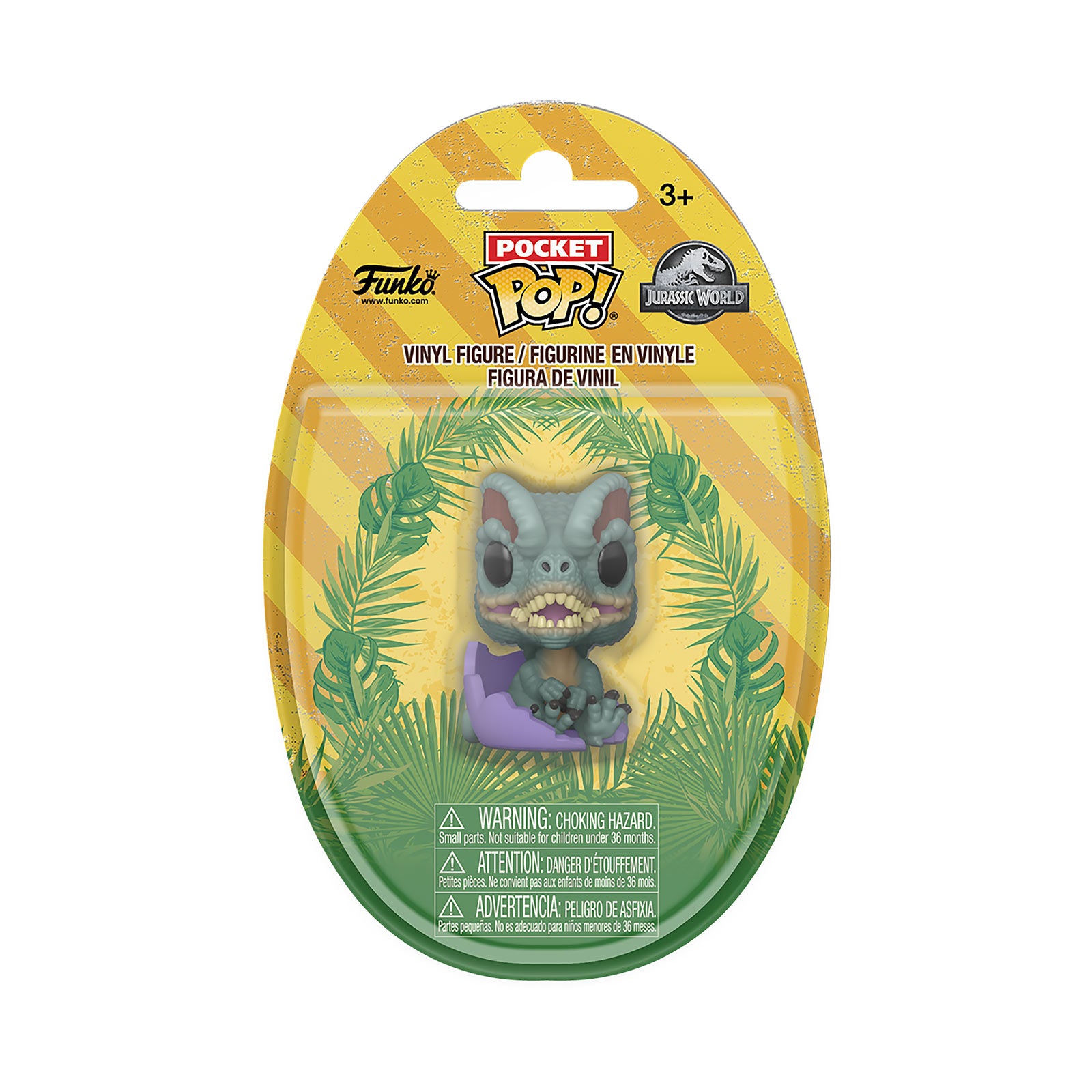 Produktbild Jurassic Park - Dilophosaurus Funko Pocket Pop Egg Figur