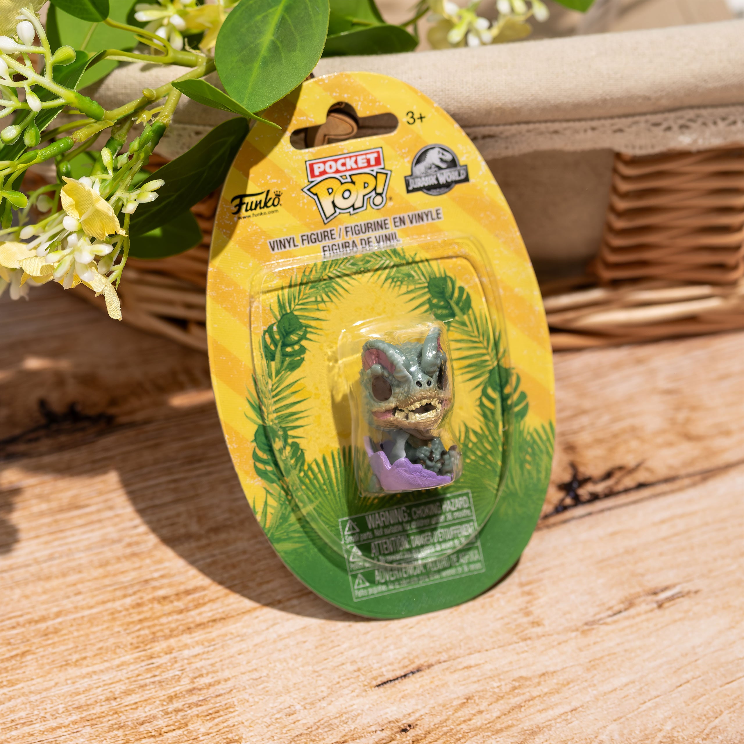 Produktbild Jurassic Park - Dilophosaurus Funko Pocket Pop Egg Figur