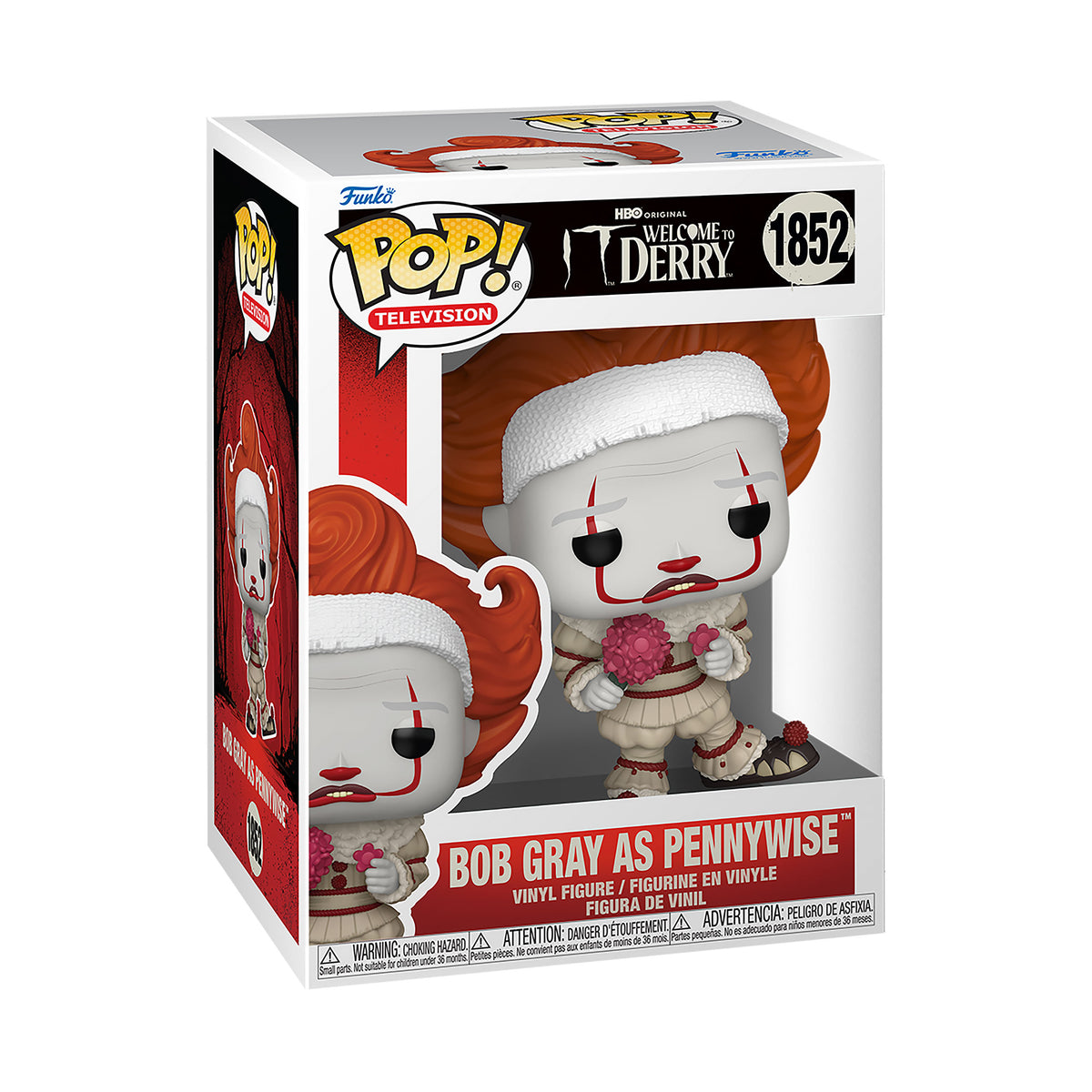 Produktbild Stephen Kings ES: Willkommen in Derry - Bob Gray als Pennywise Funko Pop Figur