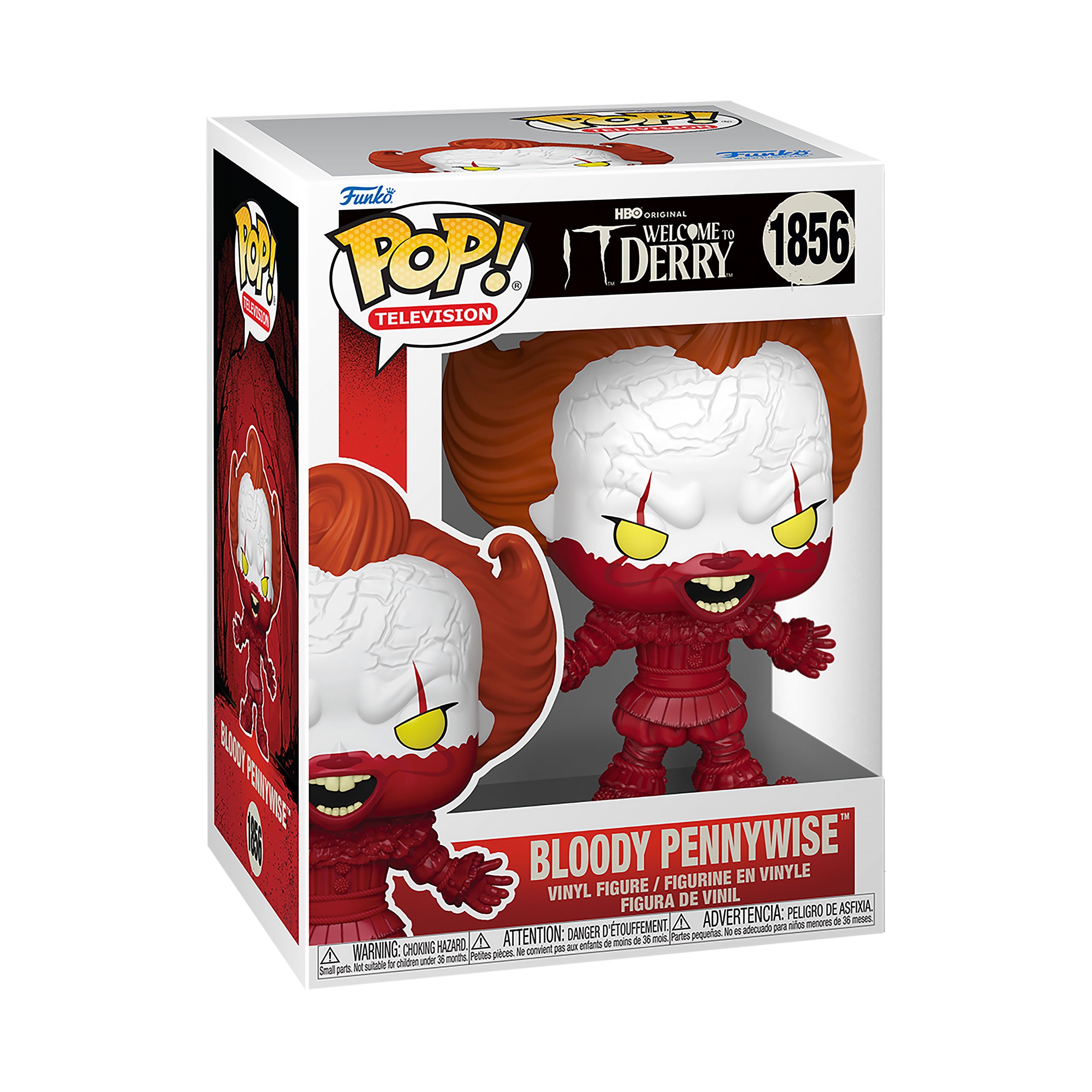 Produktbild Stephen Kings ES: Willkommen in Derry - Bloody Pennywise Funko Pop Figur