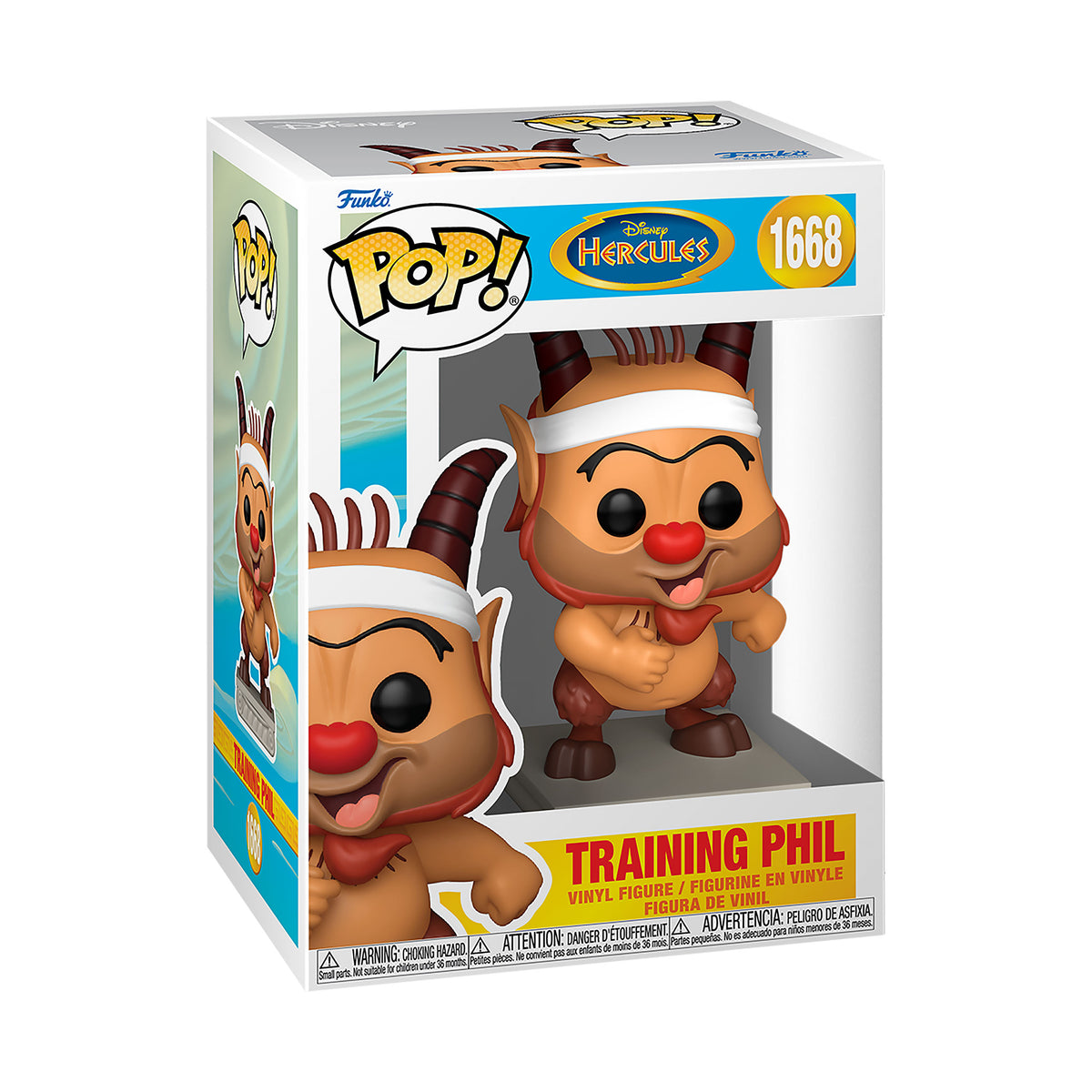 Produktbild Hercules - Training Phil Funko Pop Figur