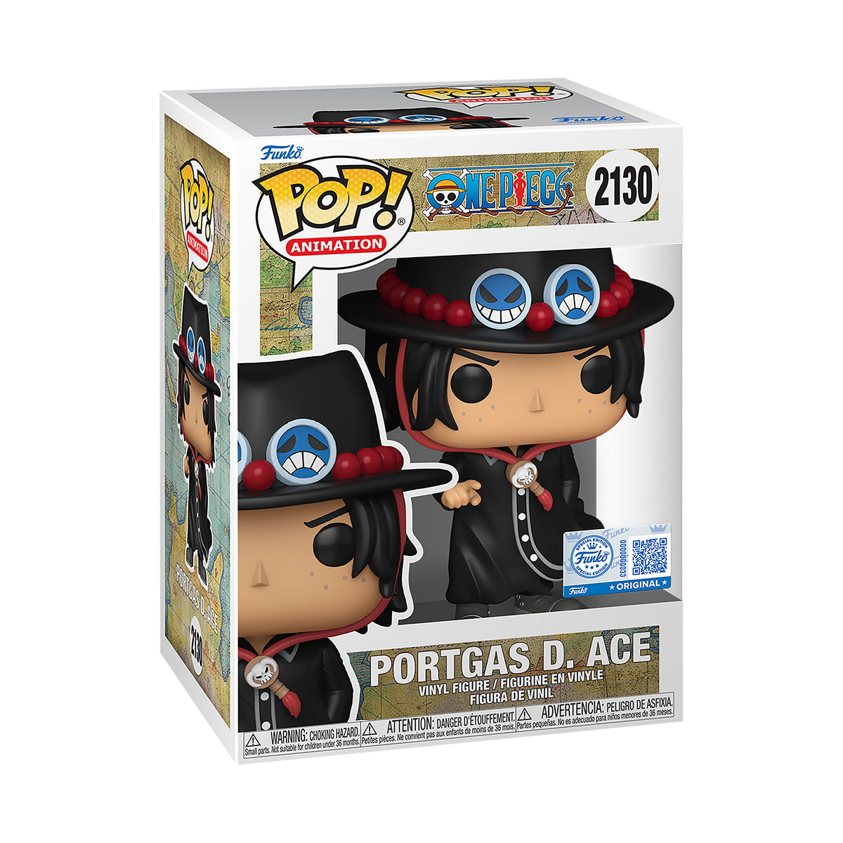 Produktbild One Piece - Portgas D. Ace Intro Funko Pop Figur