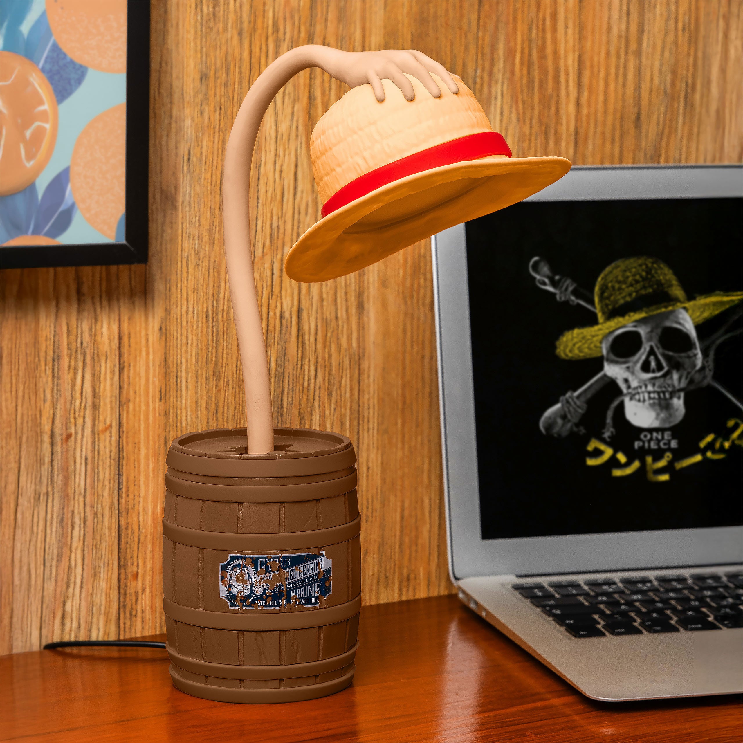 Produktbild One Piece - Strohhut Tischlampe