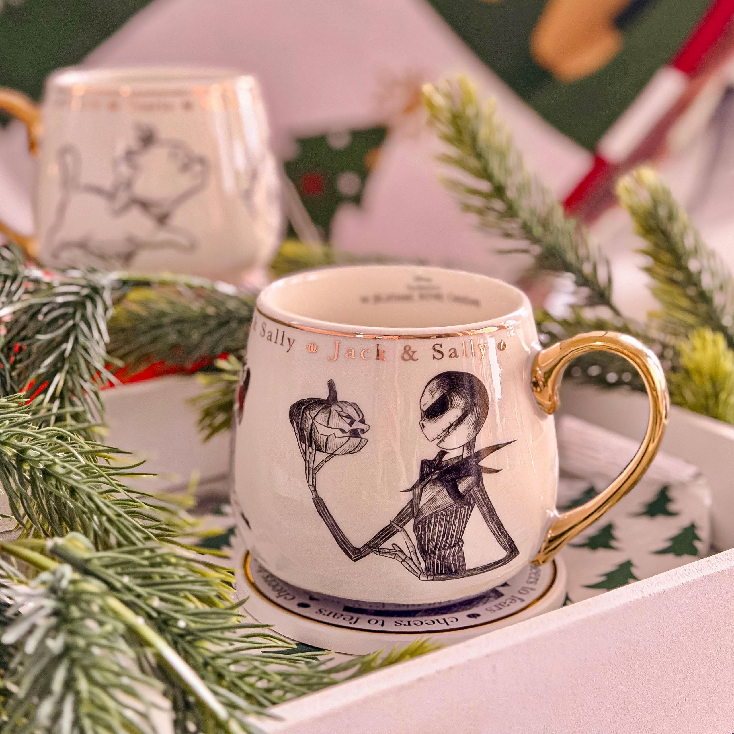 Produktbild Nightmare Before Christmas - Sally und Jack Premium Sammeltasse