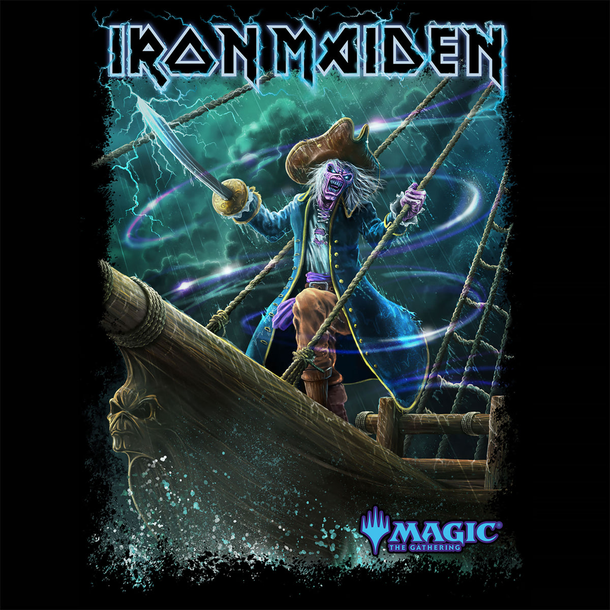 Produktbild Iron Maiden - Magic Captain N´Ghathrod T-Shirt schwarz