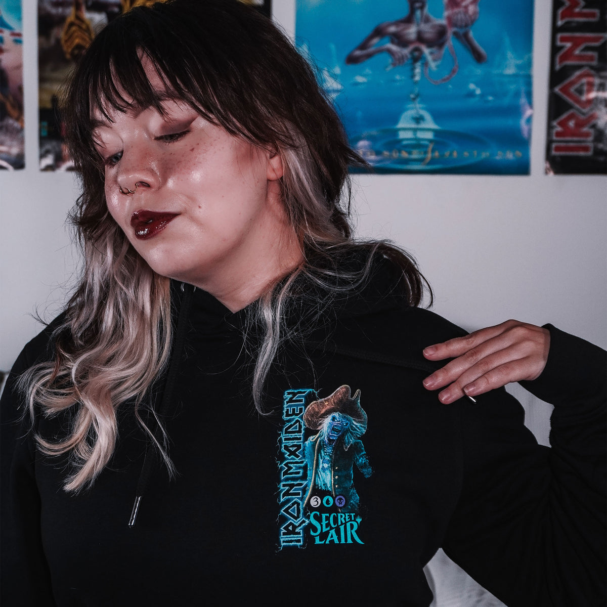 Produktbild Iron Maiden - Magic Captain N´Ghathrod Hoodie schwarz