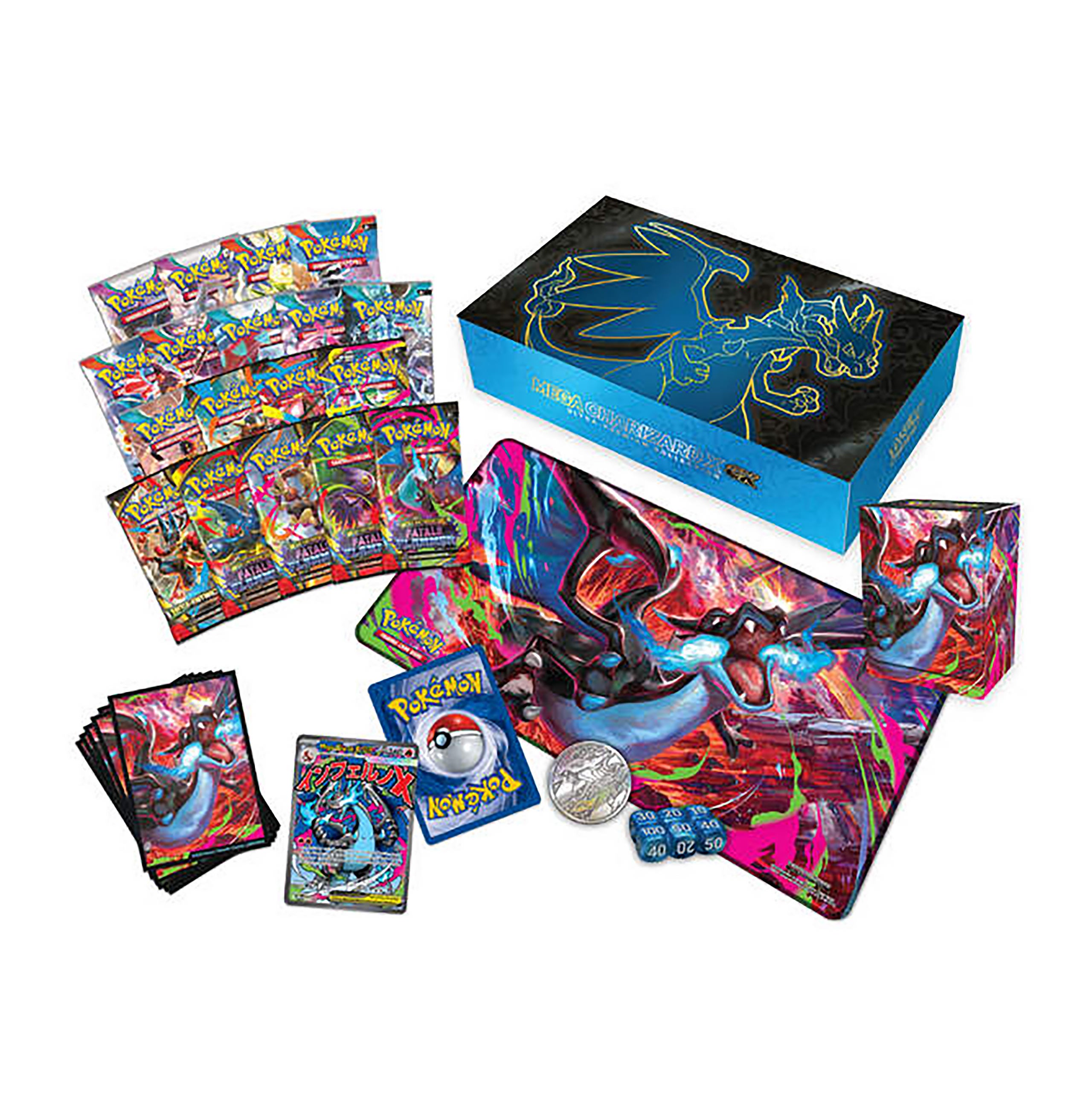 Produktbild Pokemon - Mega-Glurak-ex Ultra Premium Sammelkarten Box