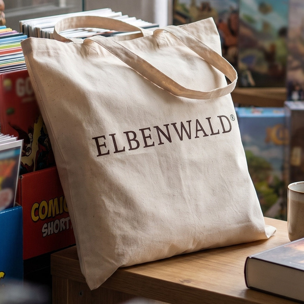 Produktbild Elbenwald Premium Jutebeutel groß
