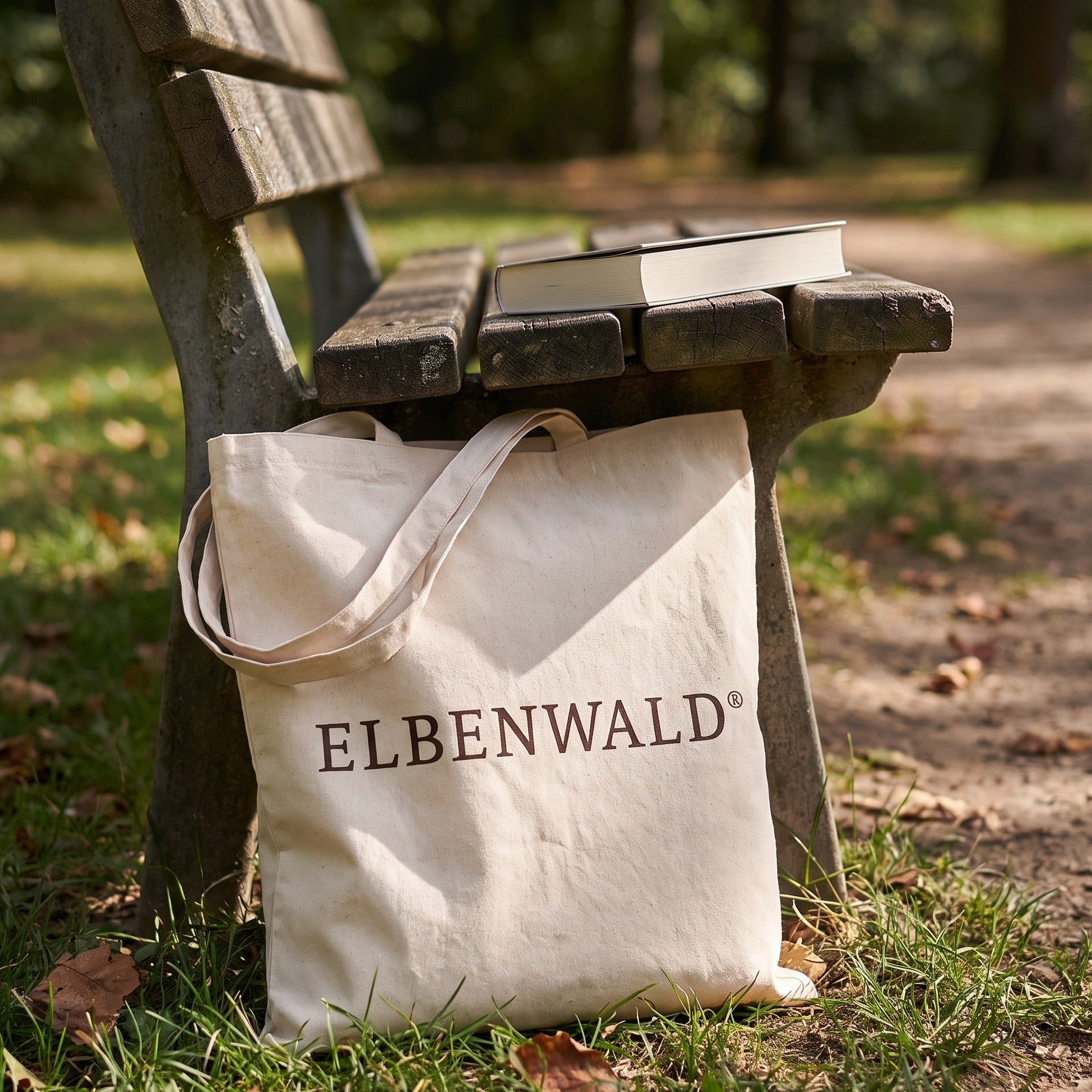 Produktbild Elbenwald Premium Jutebeutel groß