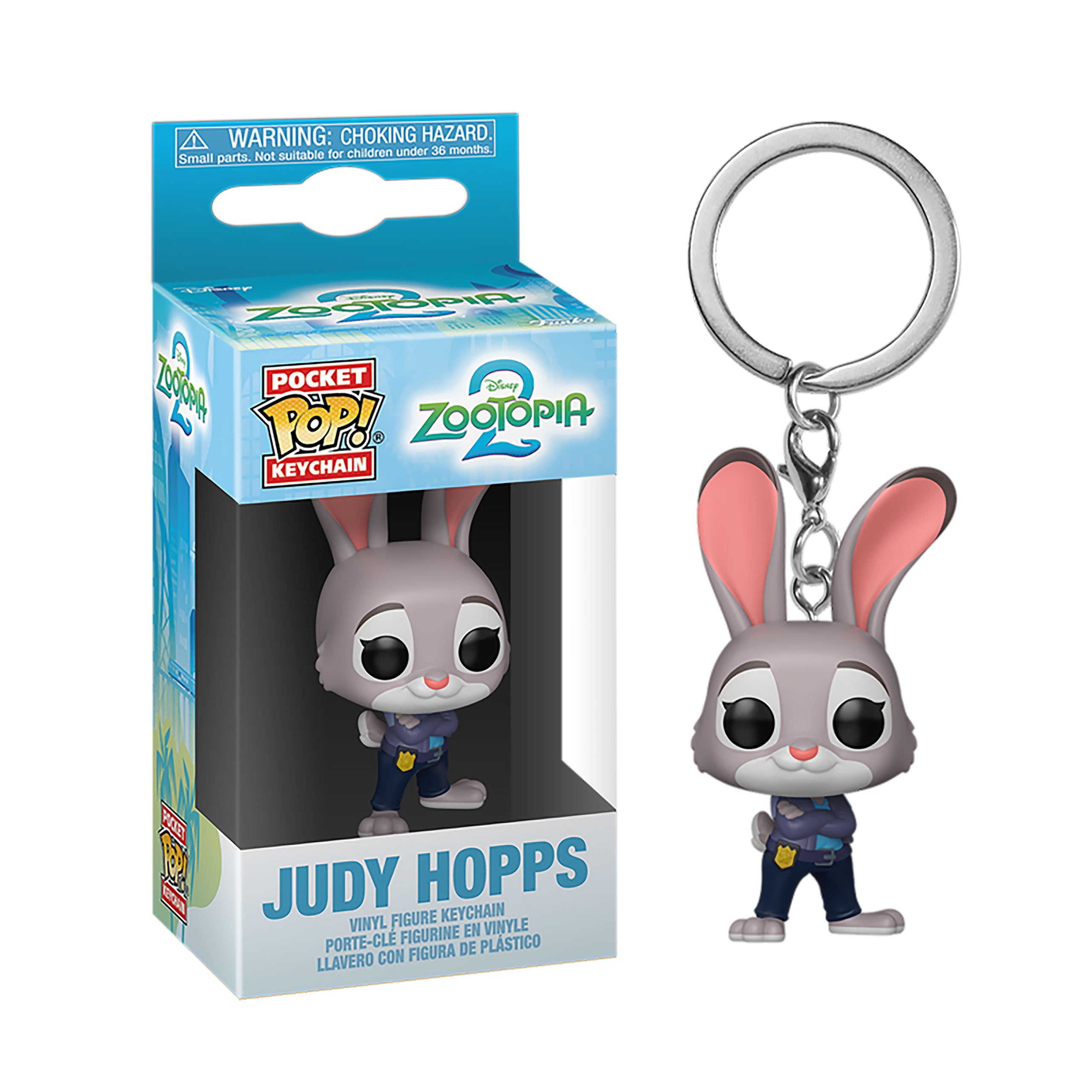 Produktbild Zootopia - Judy Hopps Funko Pop Schlüsselanhänger