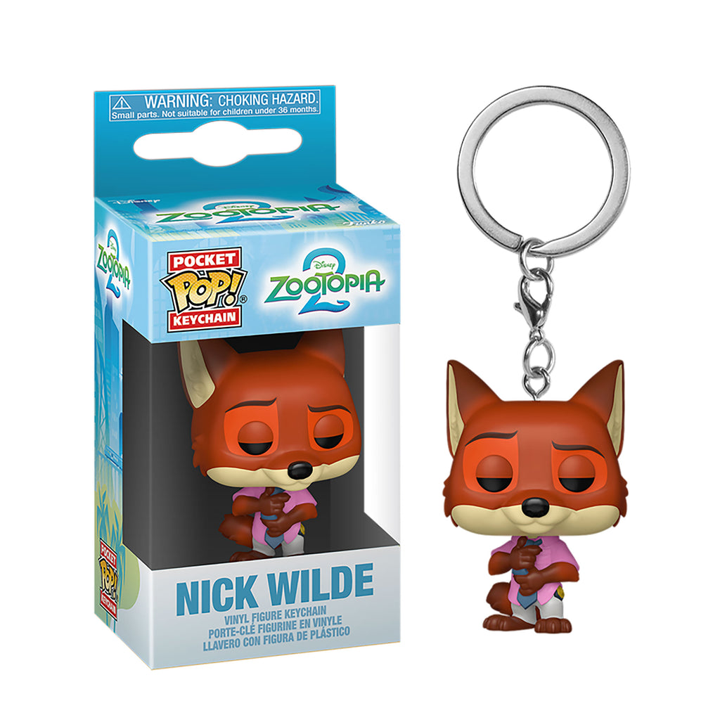 Produktbild Zootopia - Nick Wilde Funko Pop Schlüsselanhänger