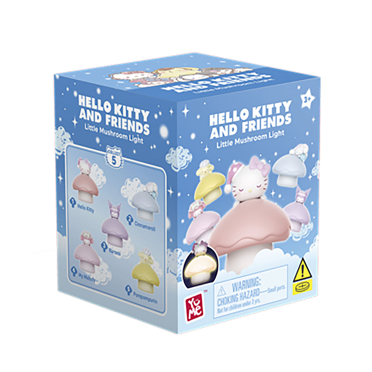 Produktbild Hello Kitty and Friends - YuMe Little Mushroom Nachtlicht Mystery Figur