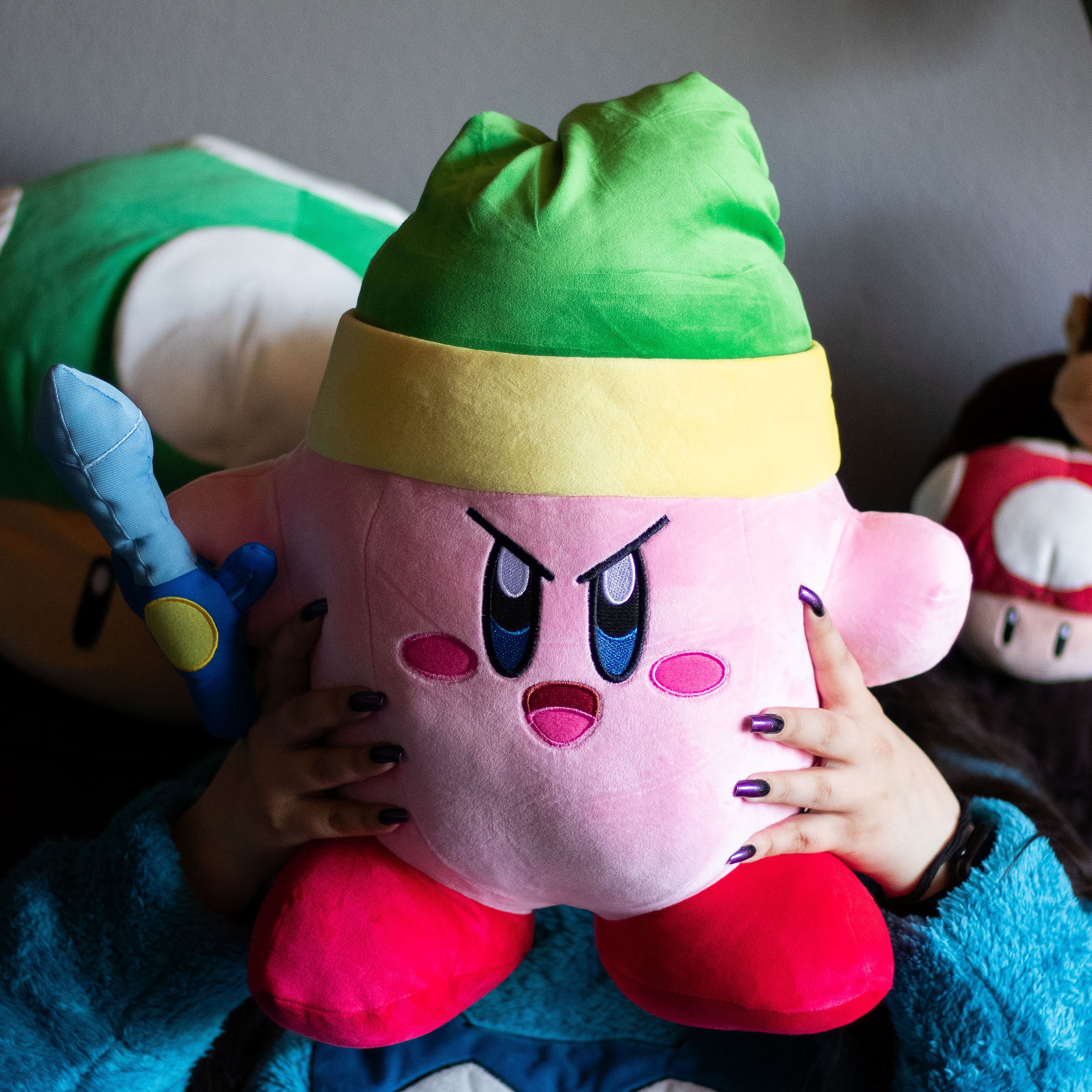 Produktbild Kirby mit Schwert - Plüsch Figur
