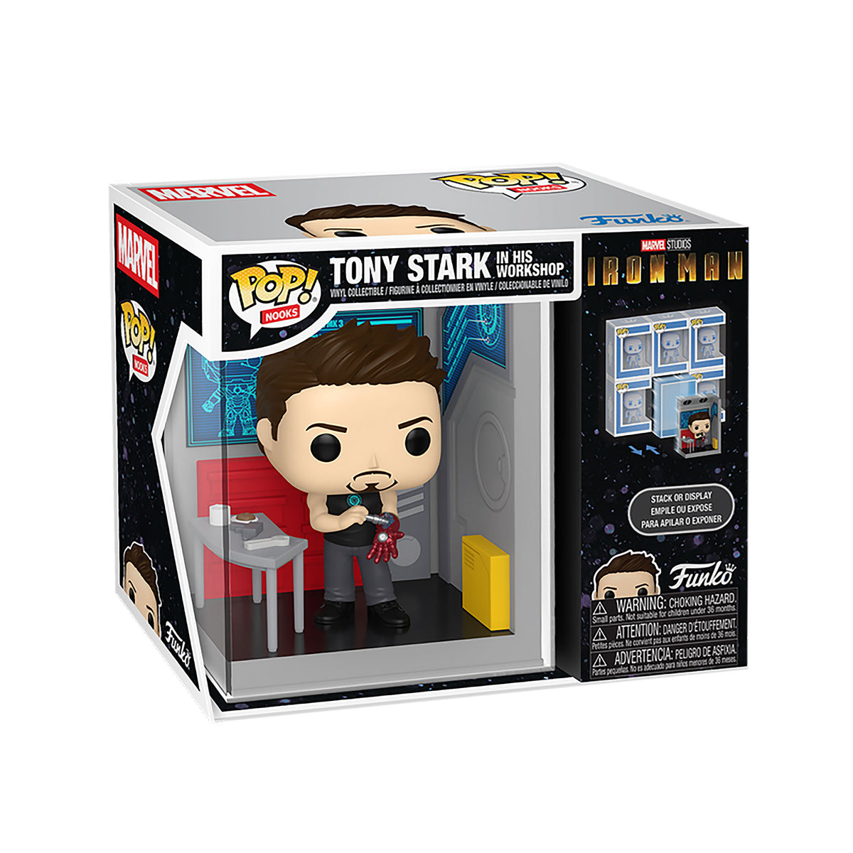 Produktbild Iron Man - Tonys Werkstatt Funko Pop Nooks Diorama