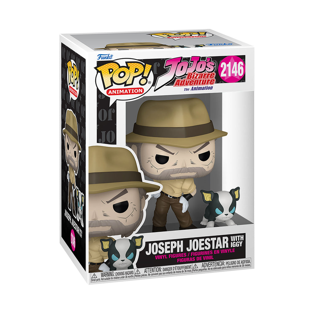 Produktbild JoJo's Bizarre Adventure - Joseph und Iggy Funko Pop Figur