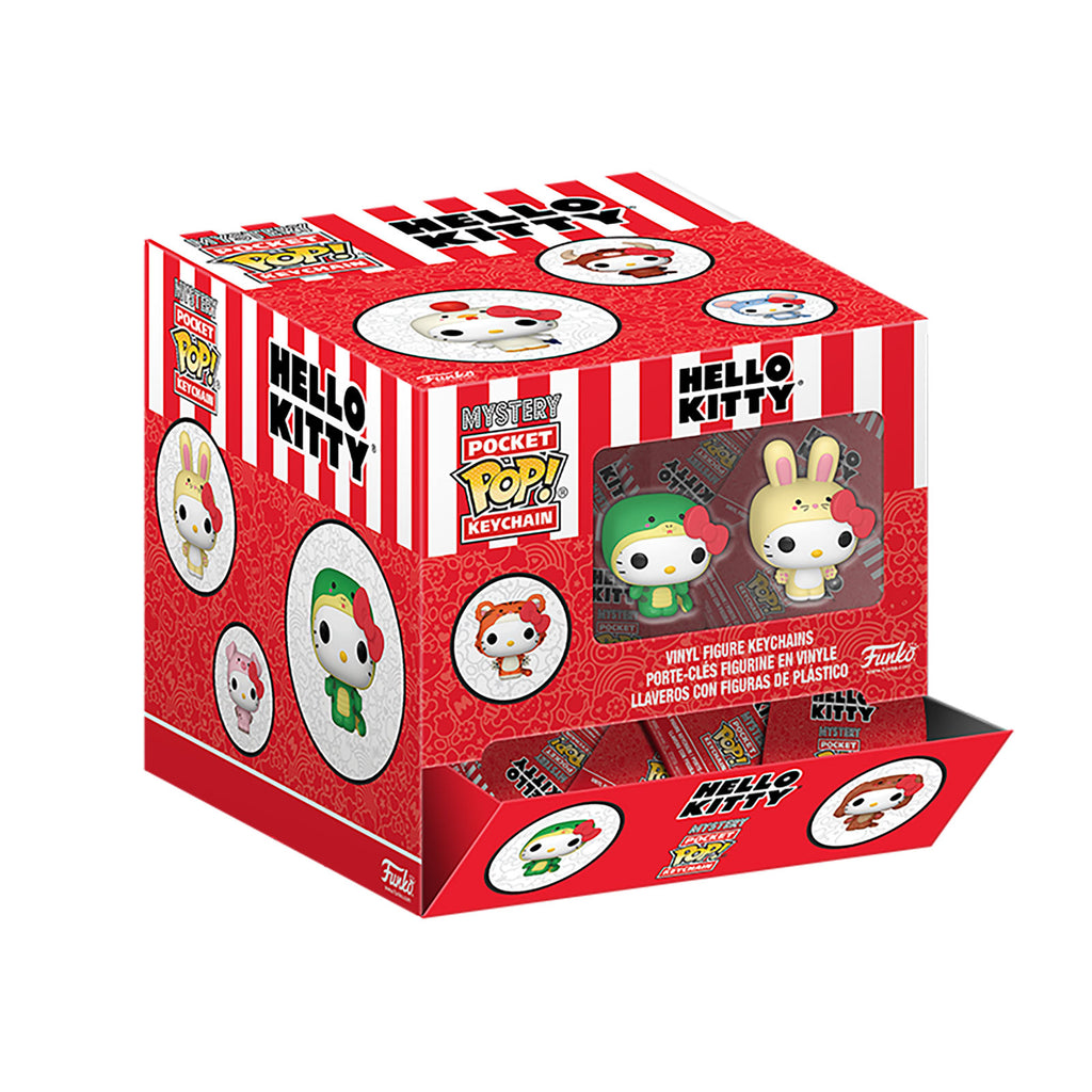Produktbild Hello Kitty and Friends Animals Mystery Funko Pop Schlüsselanhänger - Sanrio Display E1090675