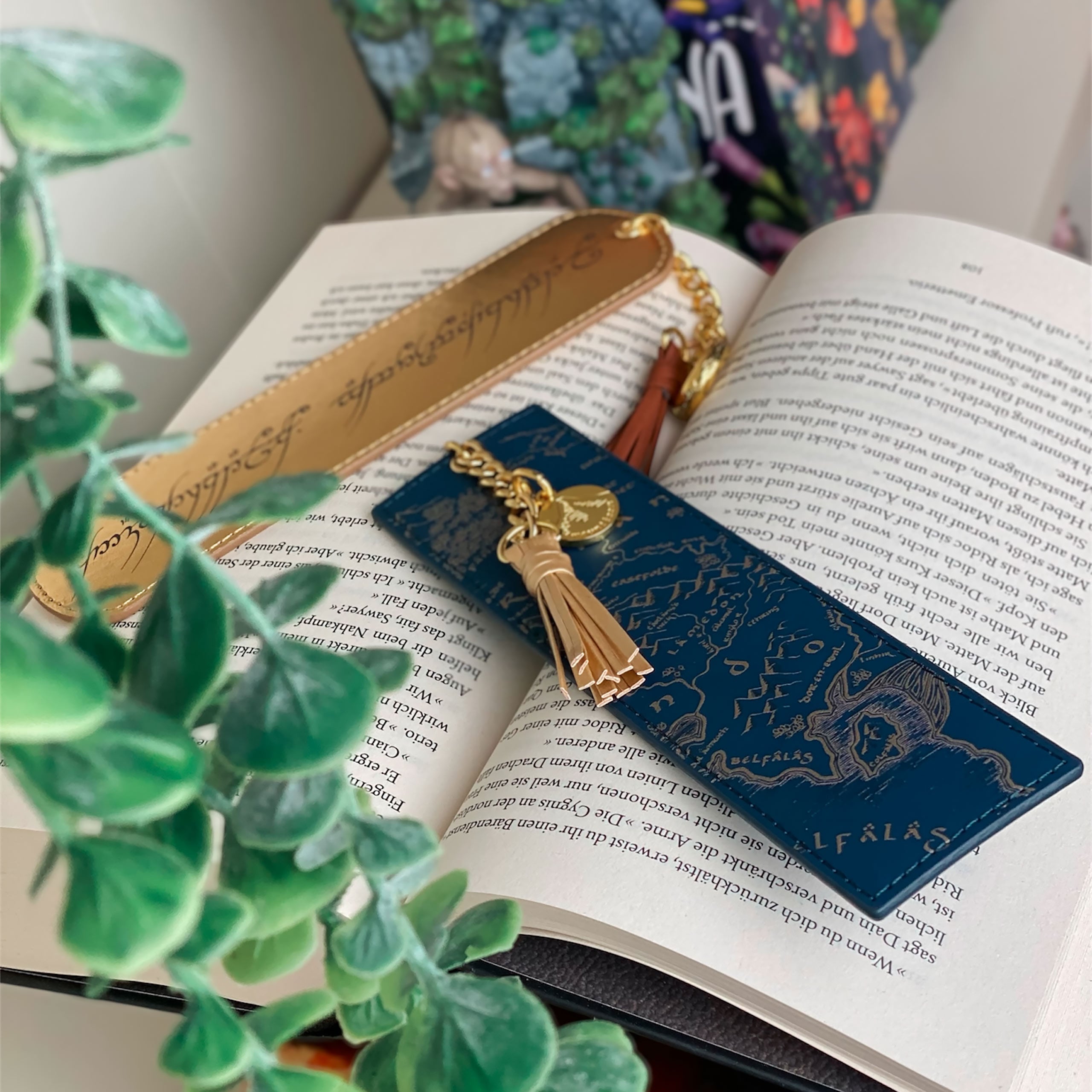 Produktbild Der Herr der Ringe - Mittelerde Karte und Ringschrift Lesezeichen-Set