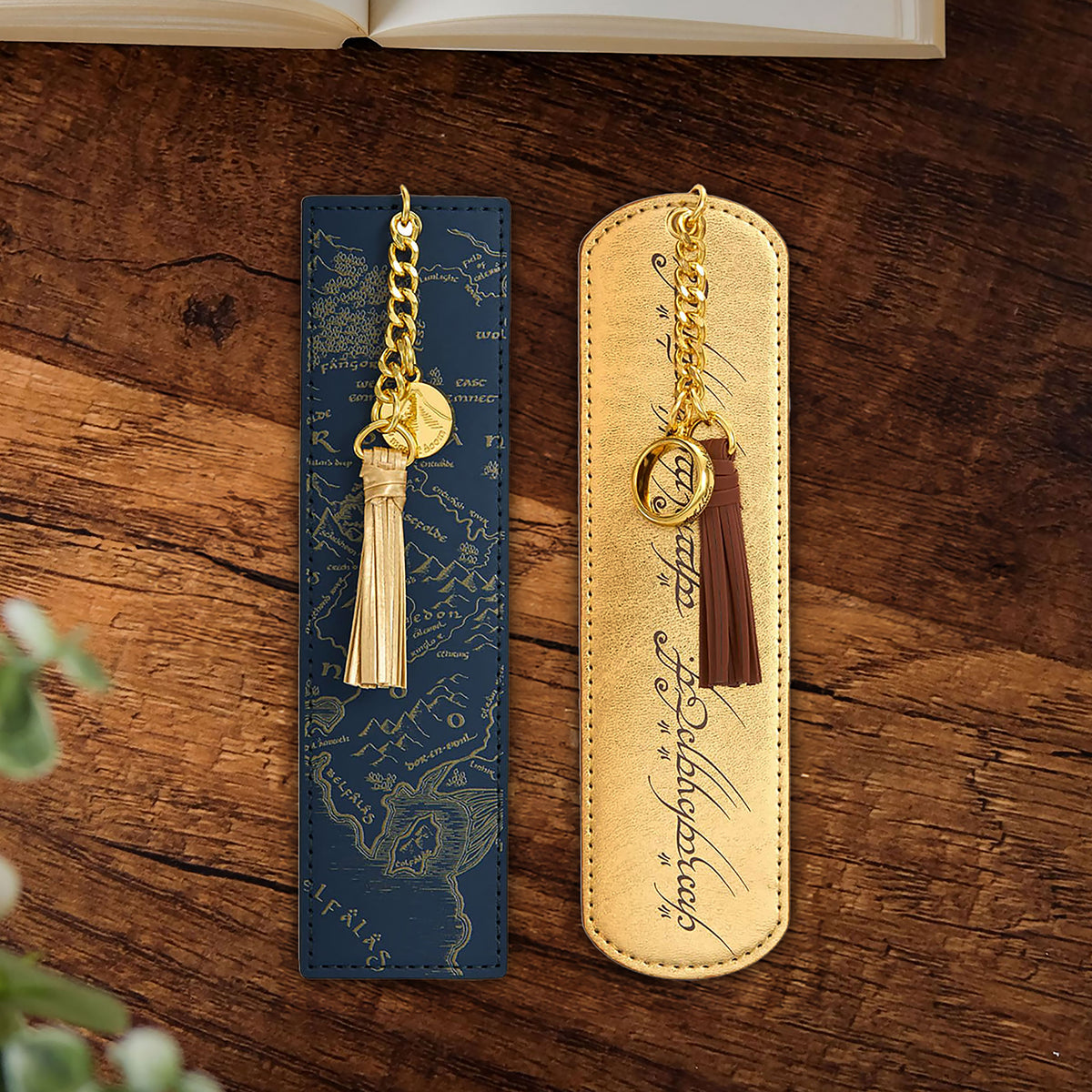 Product image The Lord of the Rings - Middle-earth Map and Ring Inscription Bookmark Set