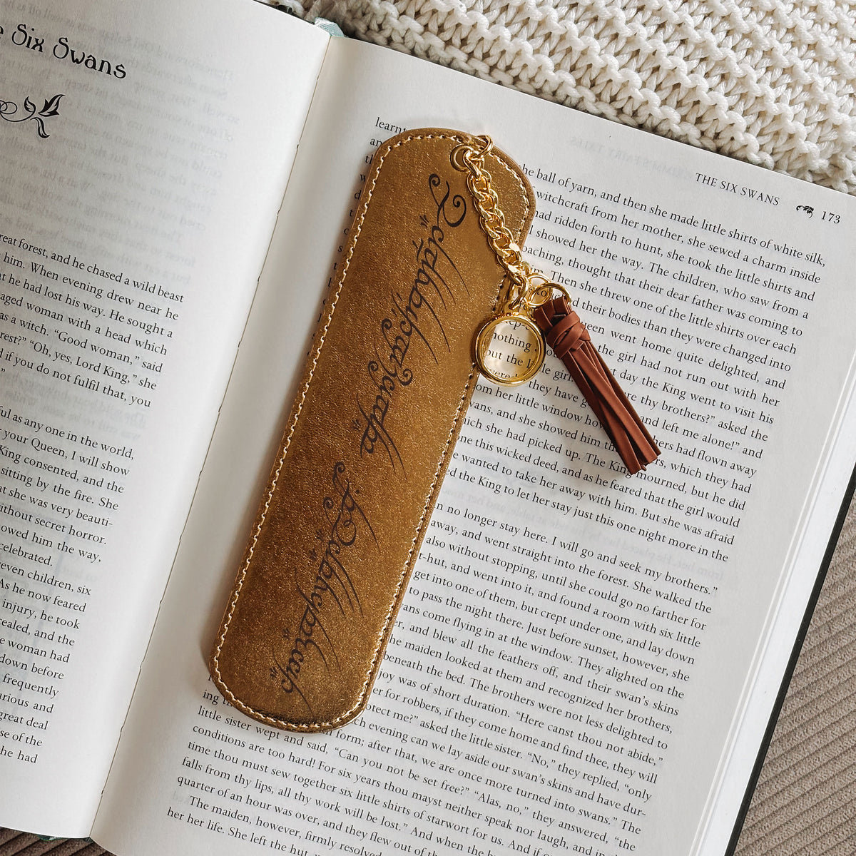 Produktbild Der Herr der Ringe - Mittelerde Karte und Ringschrift Lesezeichen-Set