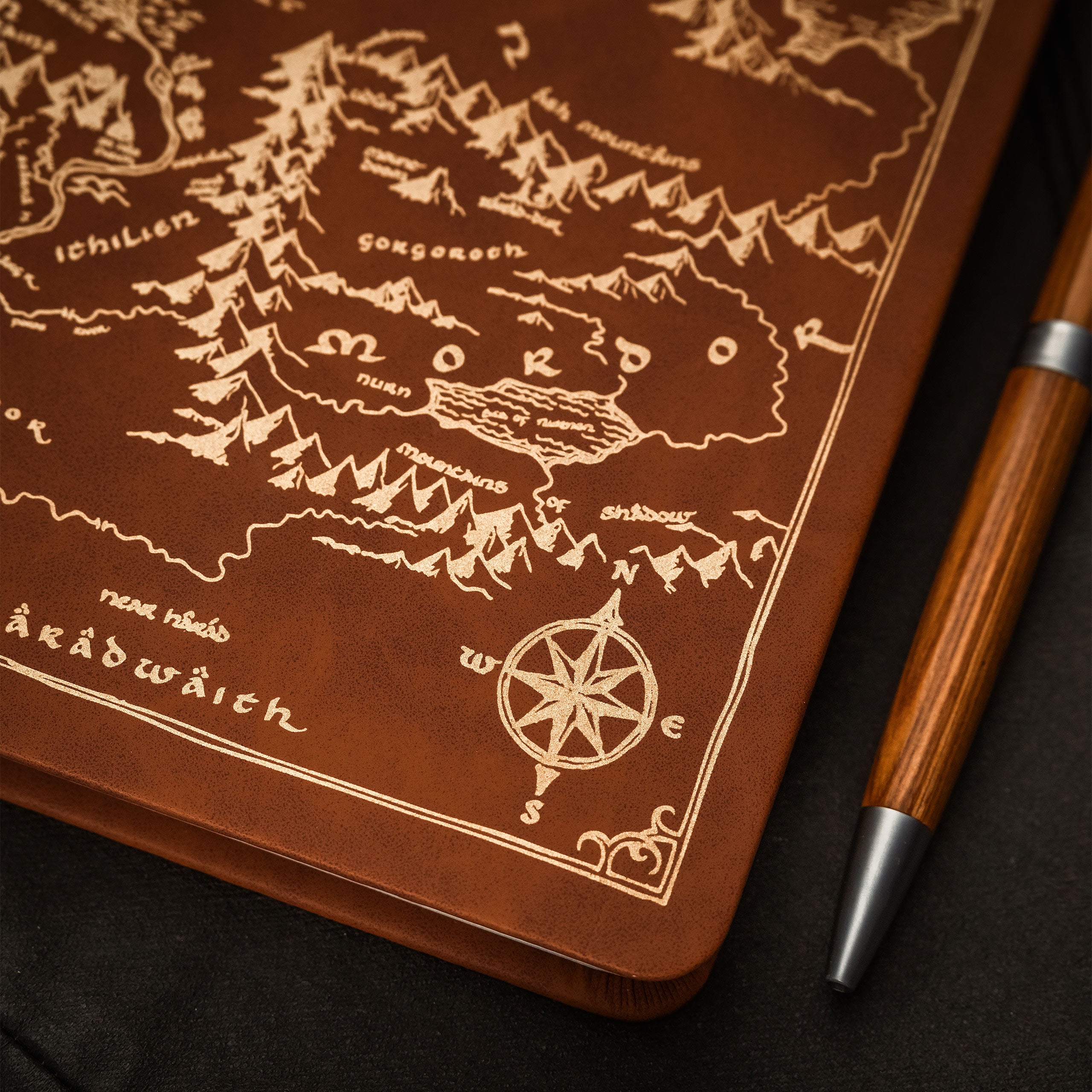 Produktbild Der Herr der Ringe - Mittelerde Karte Notizbuch