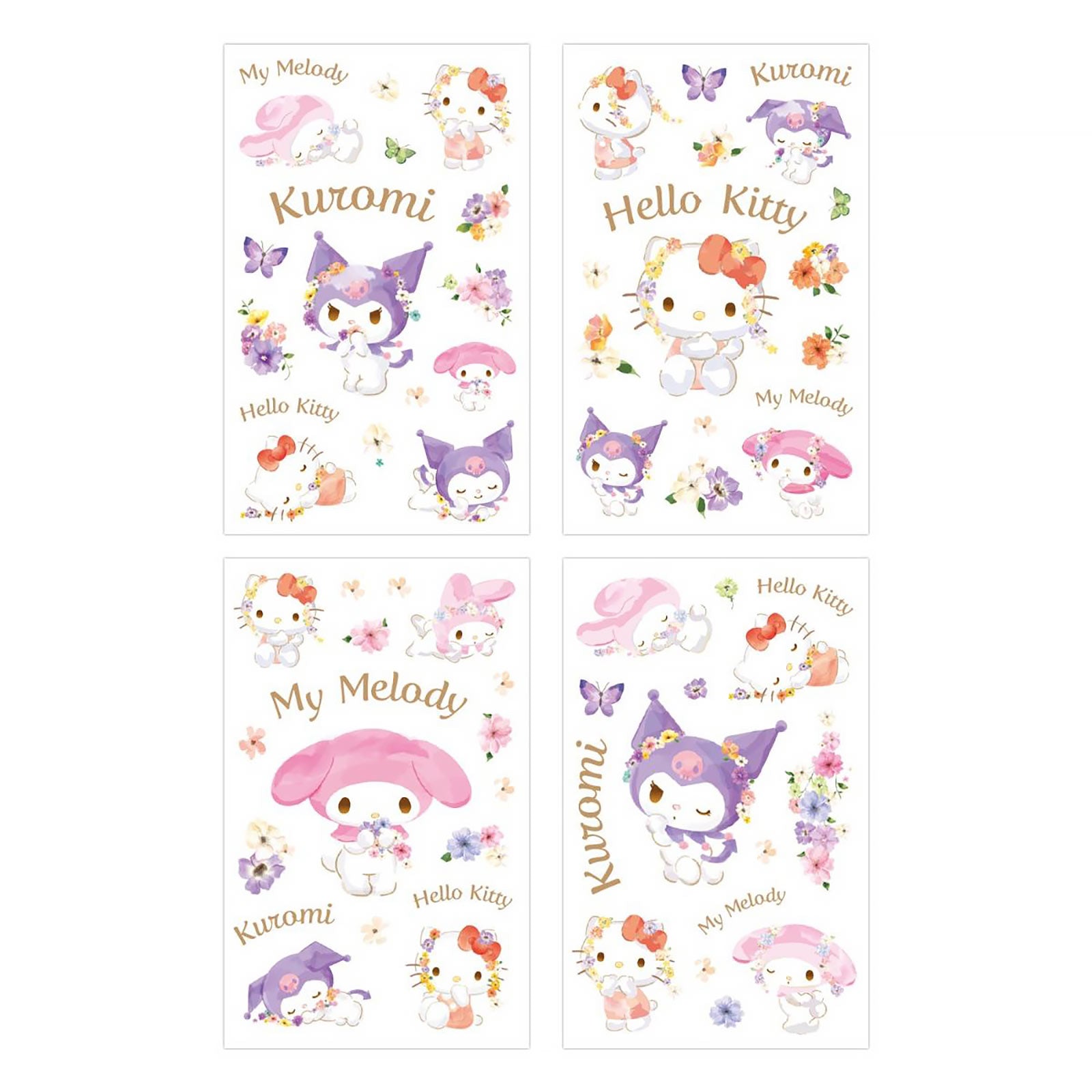Produktbild Hello Kitty & Friends Sticker Set Pastel Vivid