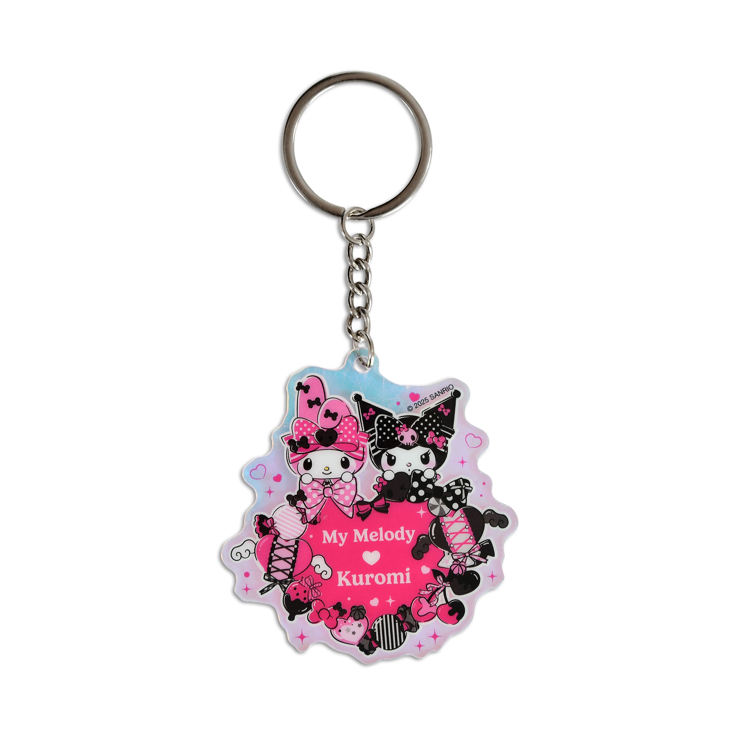 Produktbild Hello Kitty - My Melody und Kuromi Acryl Schlüsselanhänger